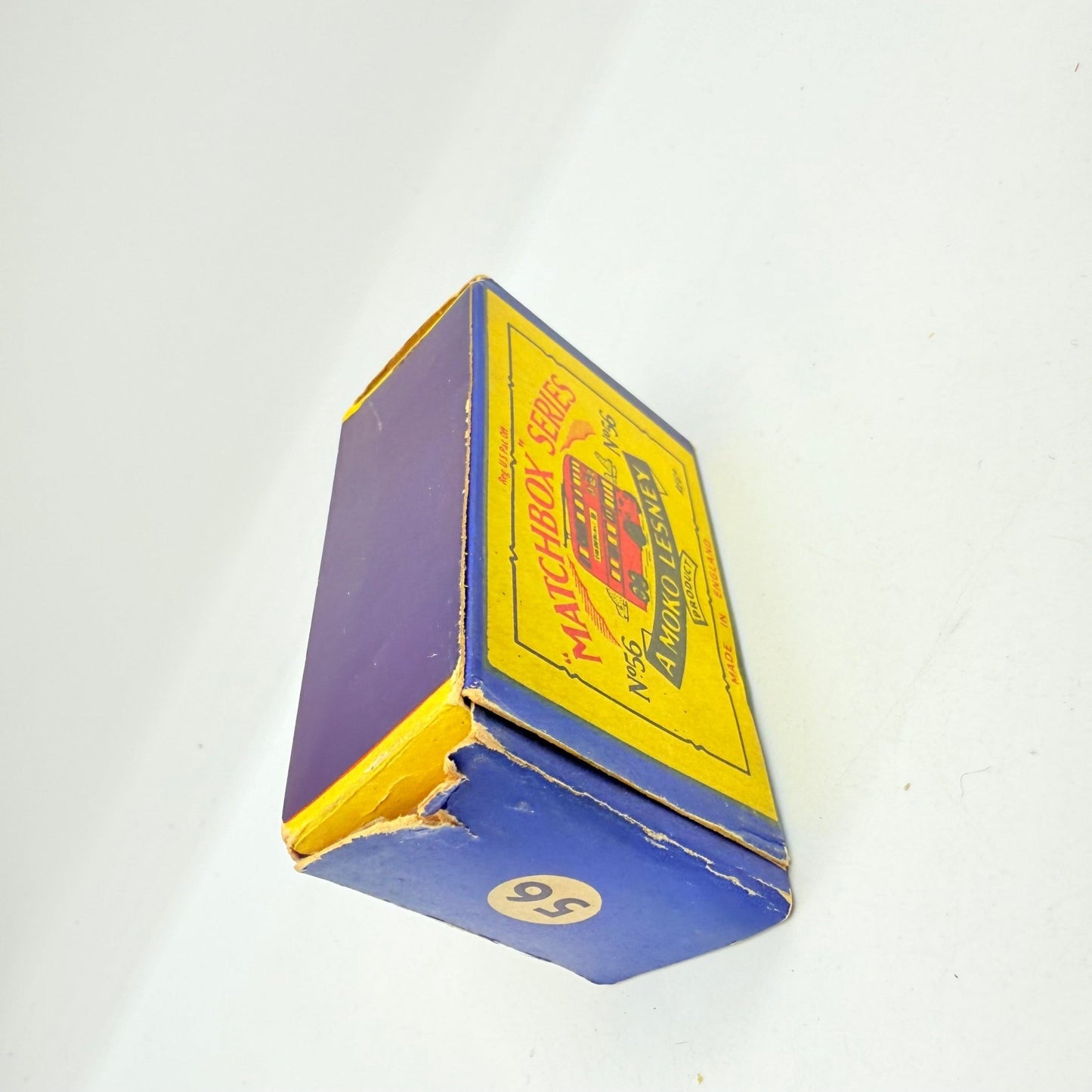 Matchbox Lesney 56a London Trolleybus "Drink Peardrax" BPW - Magic Matchbox