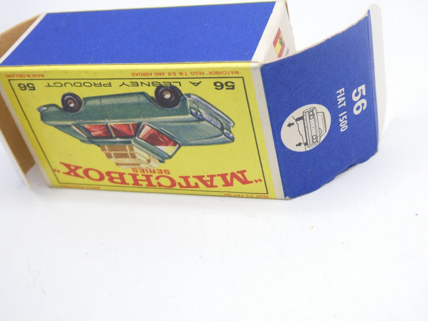 Matchbox Lesney 56b Fiat 1500 BPW - Magic Matchbox