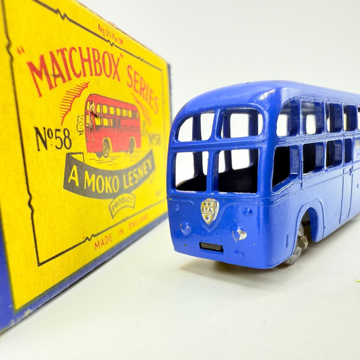 Matchbox Lesney 58a AEC BEA Coach GPW - Magic Matchbox