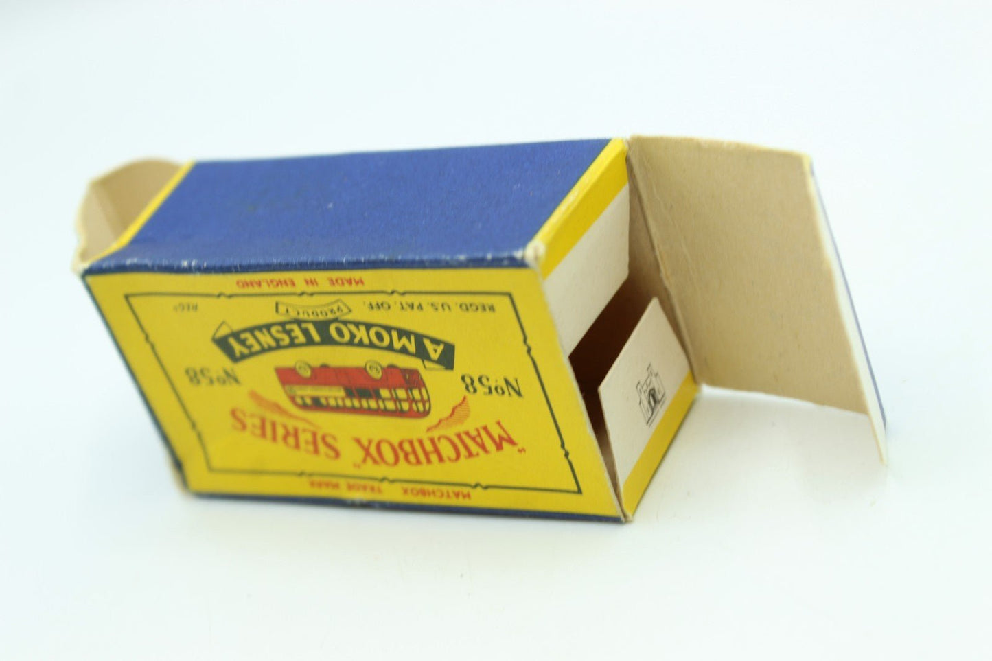 Matchbox Lesney 58a BEA Coach GPW Later Decals Original Box - Magic Matchbox