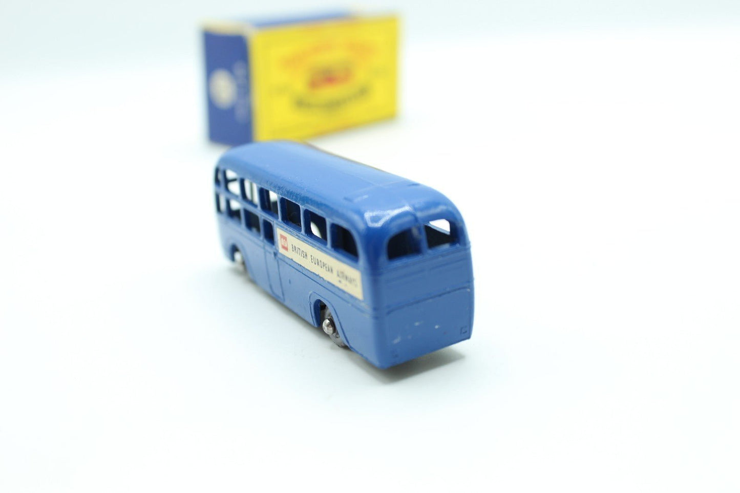 Matchbox Lesney 58a BEA Coach GPW Later Decals Original Box - Magic Matchbox