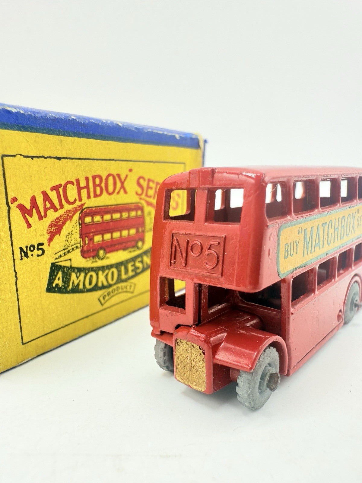 Matchbox Lesney 5b London Bus - Magic Matchbox
