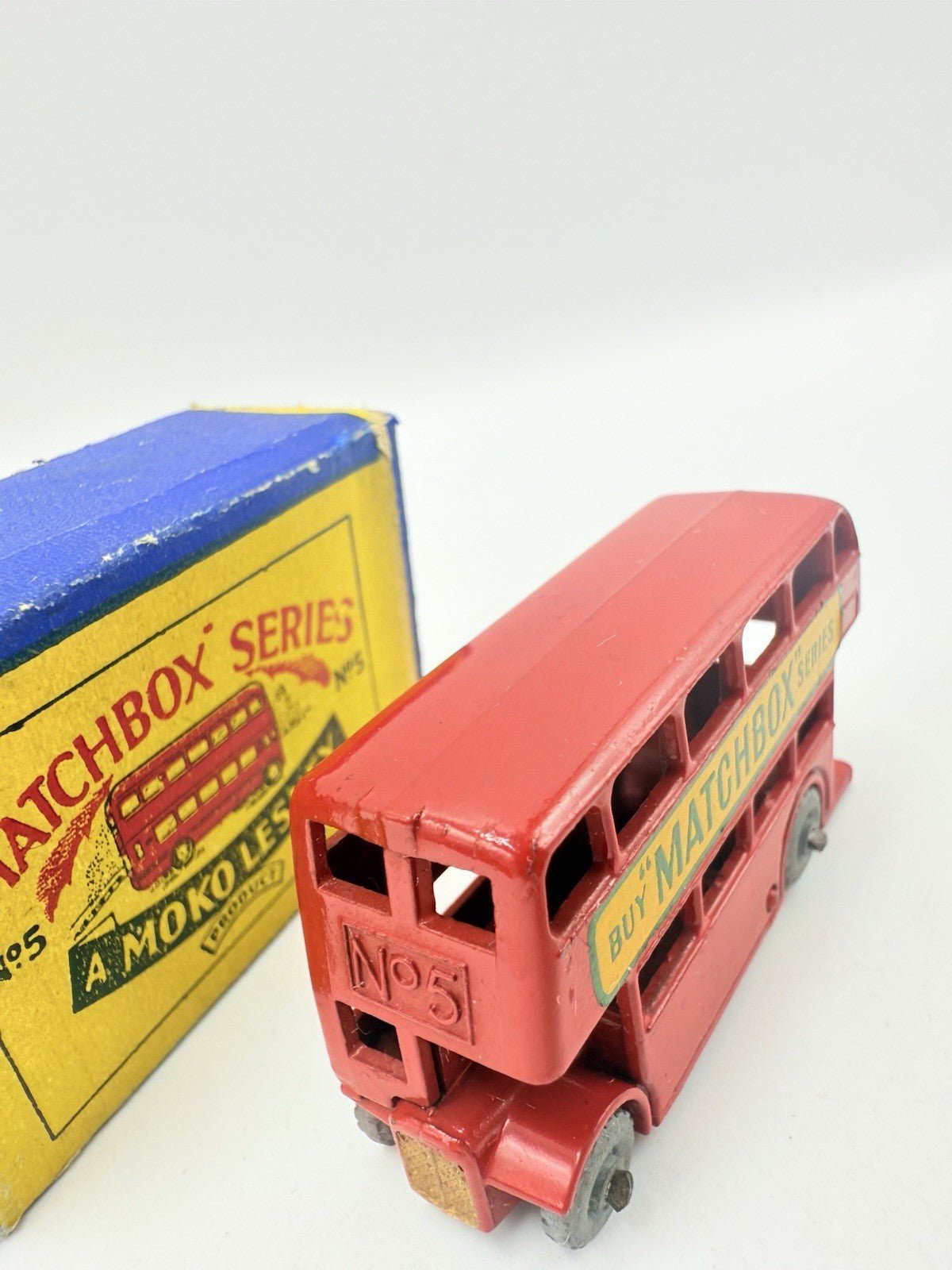 Matchbox Lesney 5b London Bus - Magic Matchbox