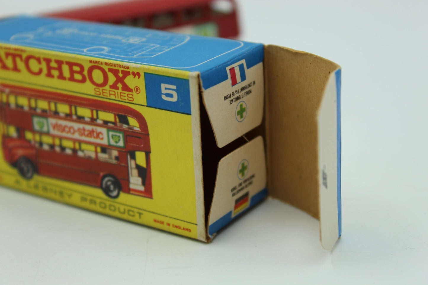 Matchbox Lesney 5d Route master Bus Visco - Static - Magic Matchbox