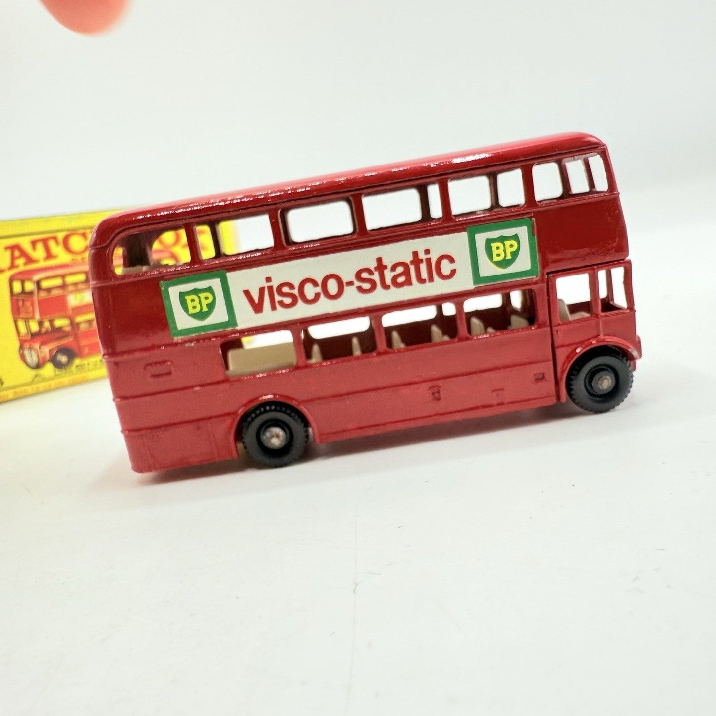 Matchbox Lesney 5d Routemaster Bus BPW Visco Static - Magic Matchbox