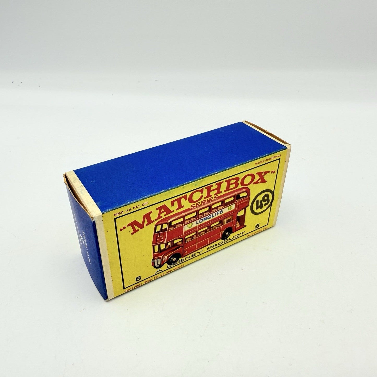 Matchbox Lesney 5d Routemaster Bus BPW Visco Static - Magic Matchbox