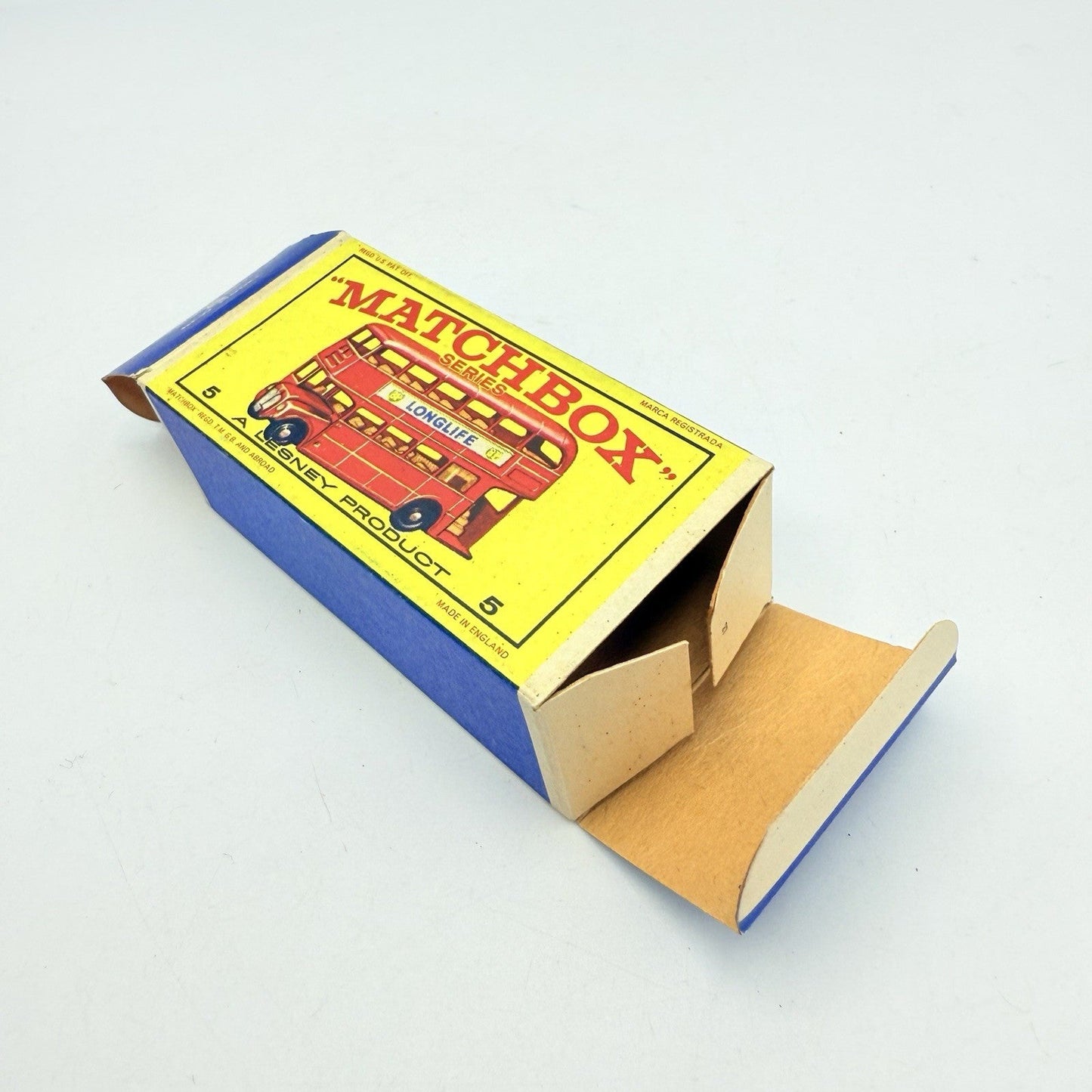 Matchbox Lesney 5d Routemaster Bus BPW Visco Static - Magic Matchbox