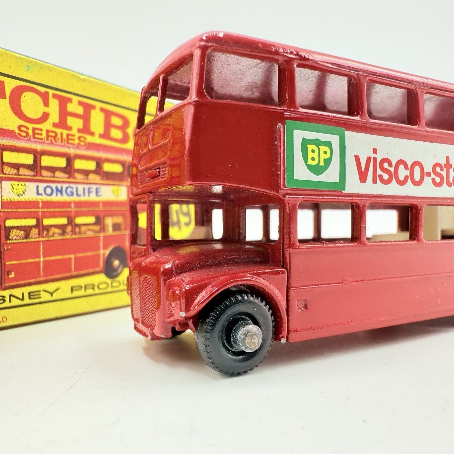 Matchbox Lesney 5d Routemaster Bus BPW Visco Static - Magic Matchbox