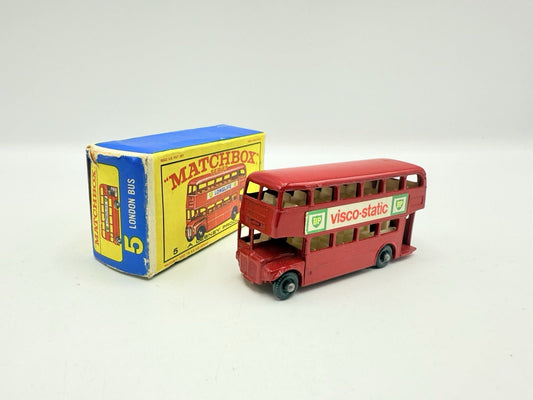 Matchbox Lesney 5d Routemaster Bus BPW Visco Static - Magic Matchbox