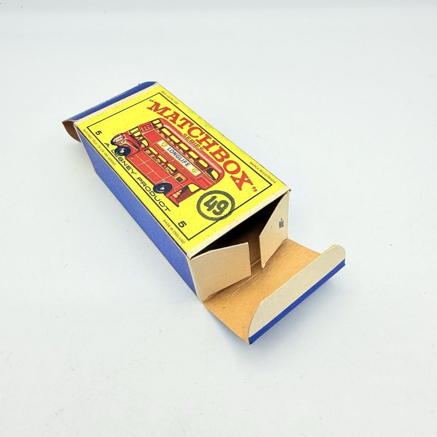Matchbox Lesney 5d Routemaster Bus BPW Visco Static - Magic Matchbox