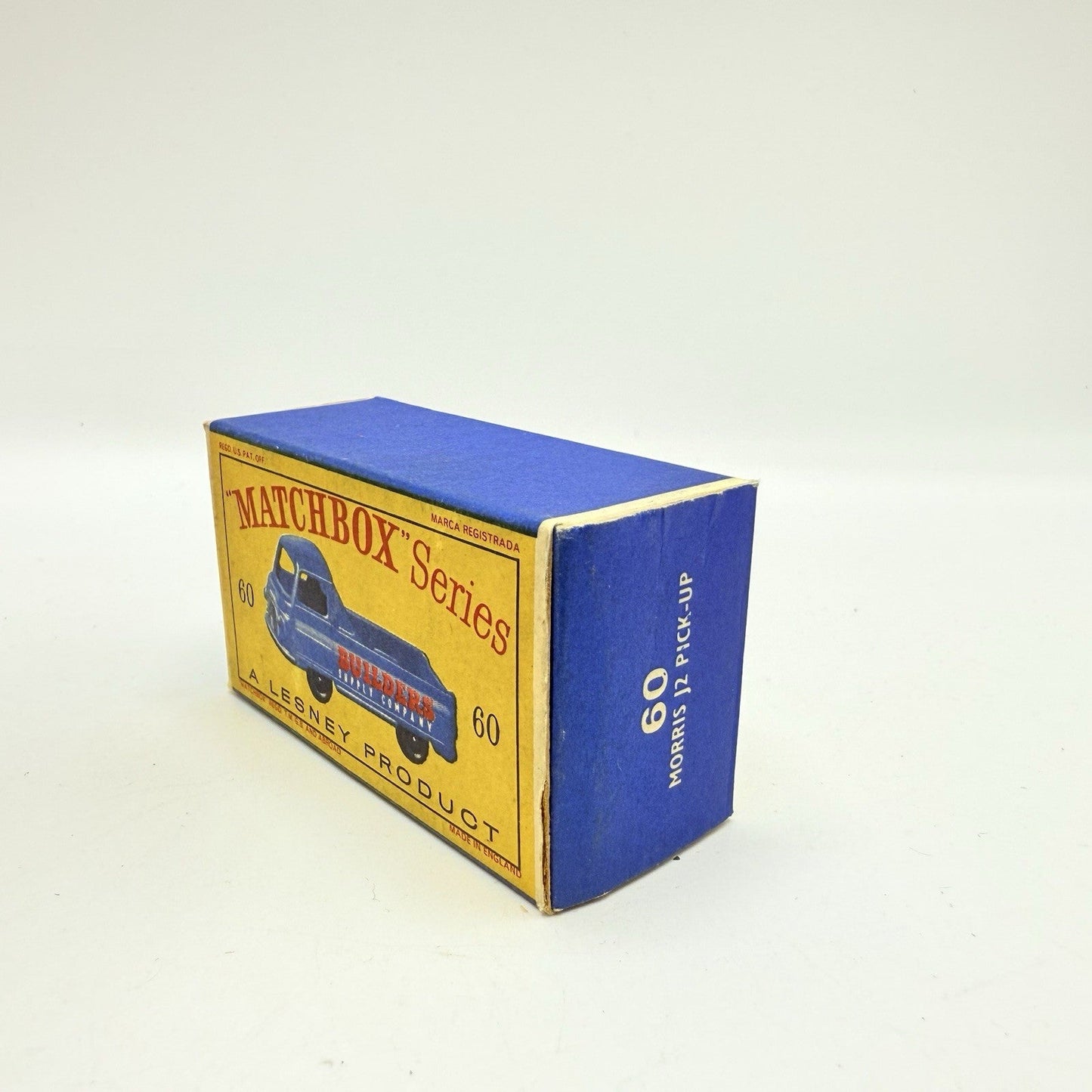 Matchbox Lesney 60a Morris J2 Pick - up Empty Original Box - Magic Matchbox