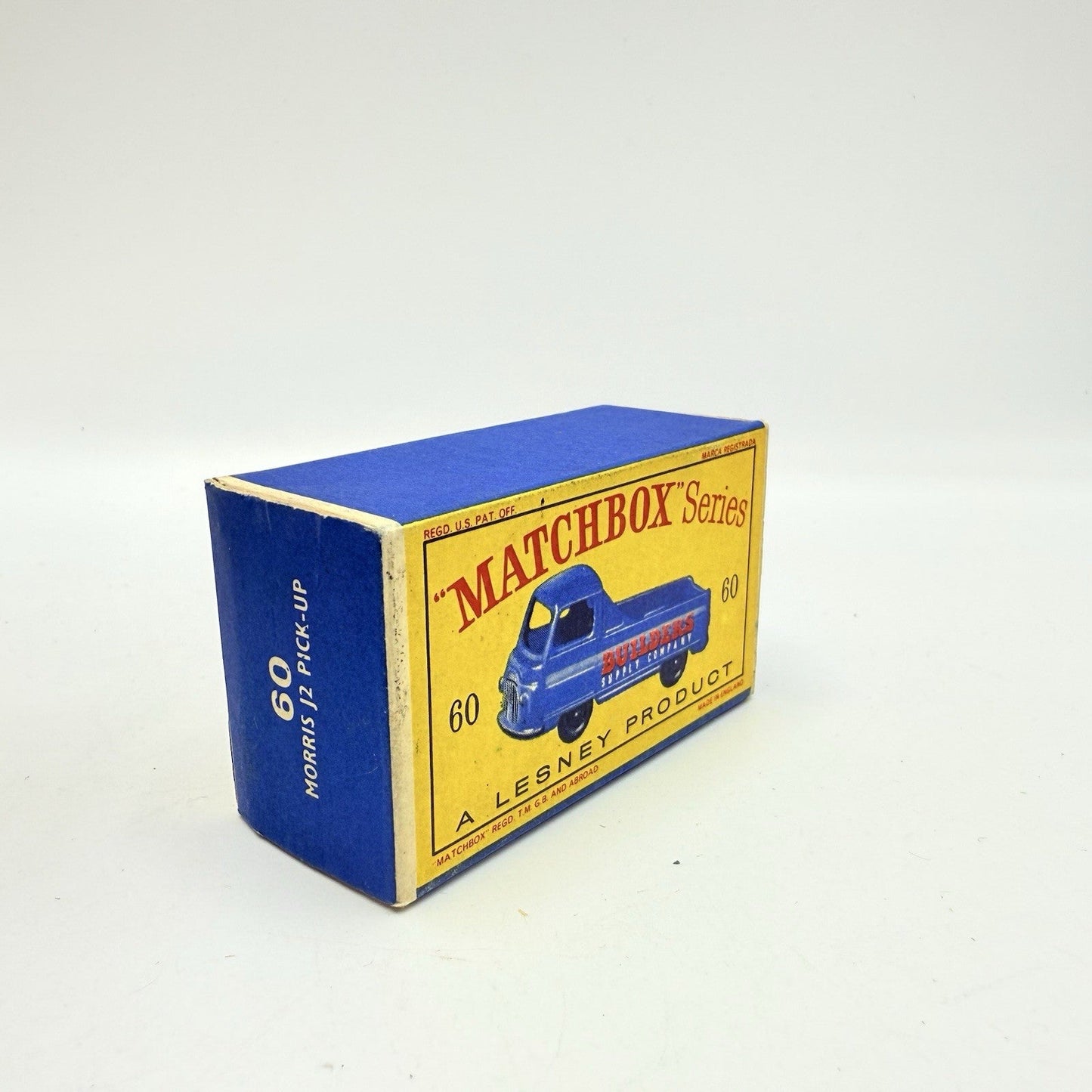 Matchbox Lesney 60a Morris J2 Pick - up Empty Original Box - Magic Matchbox