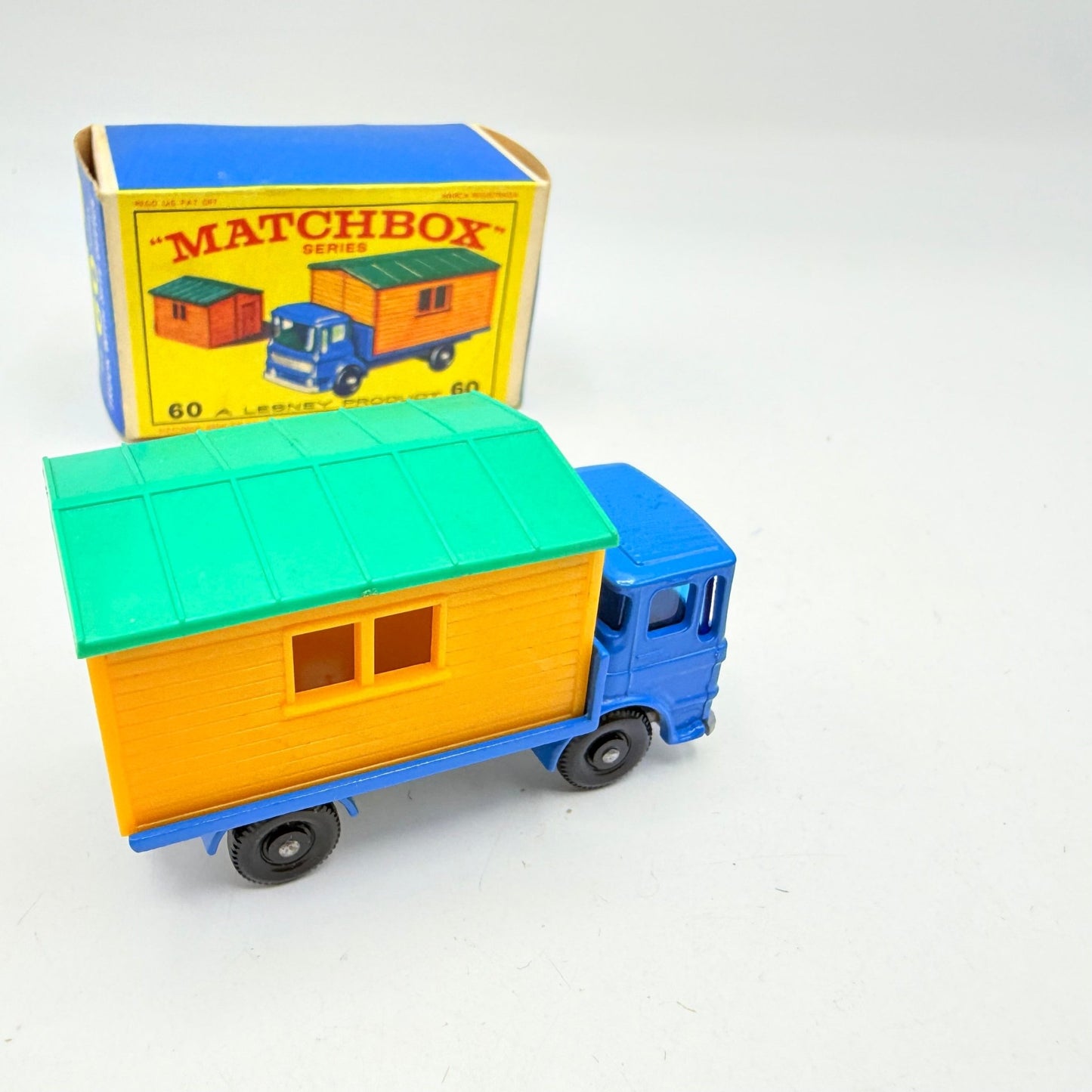 Matchbox Lesney 60c Site Office Truck - Magic Matchbox