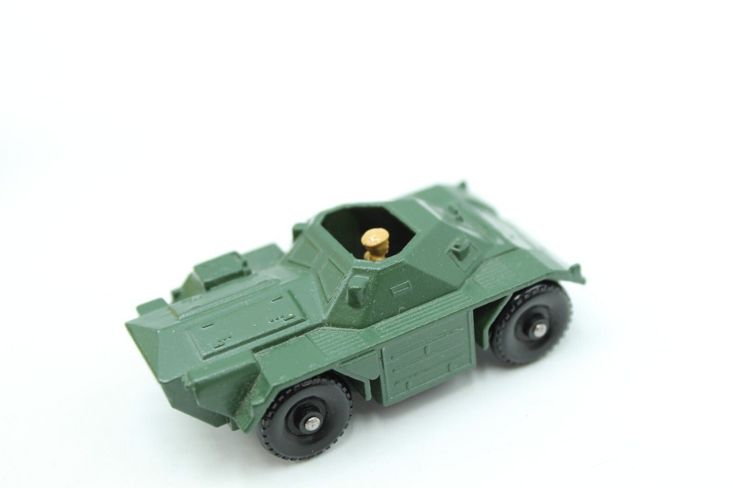 Matchbox Lesney 61a Ferret Scout Car BPW Boxed Original - Magic Matchbox