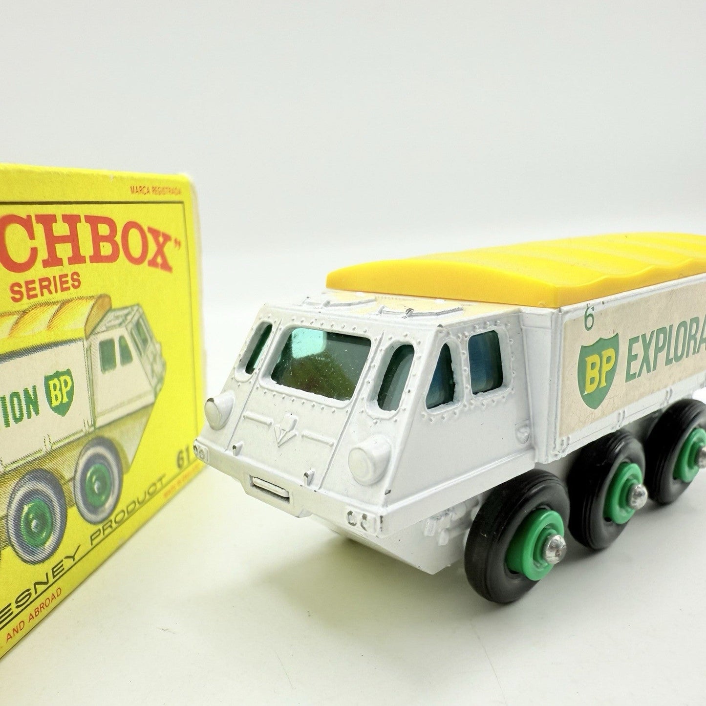 Matchbox Lesney 61b Alvis Stalwart SMOOTH LOAD BED Decal Error - Magic Matchbox