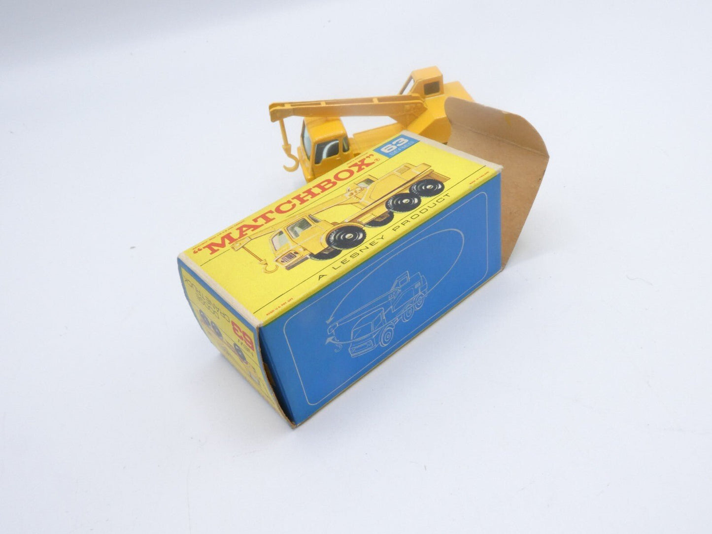 Matchbox Lesney 63c Dodge Crane Truck - Magic Matchbox