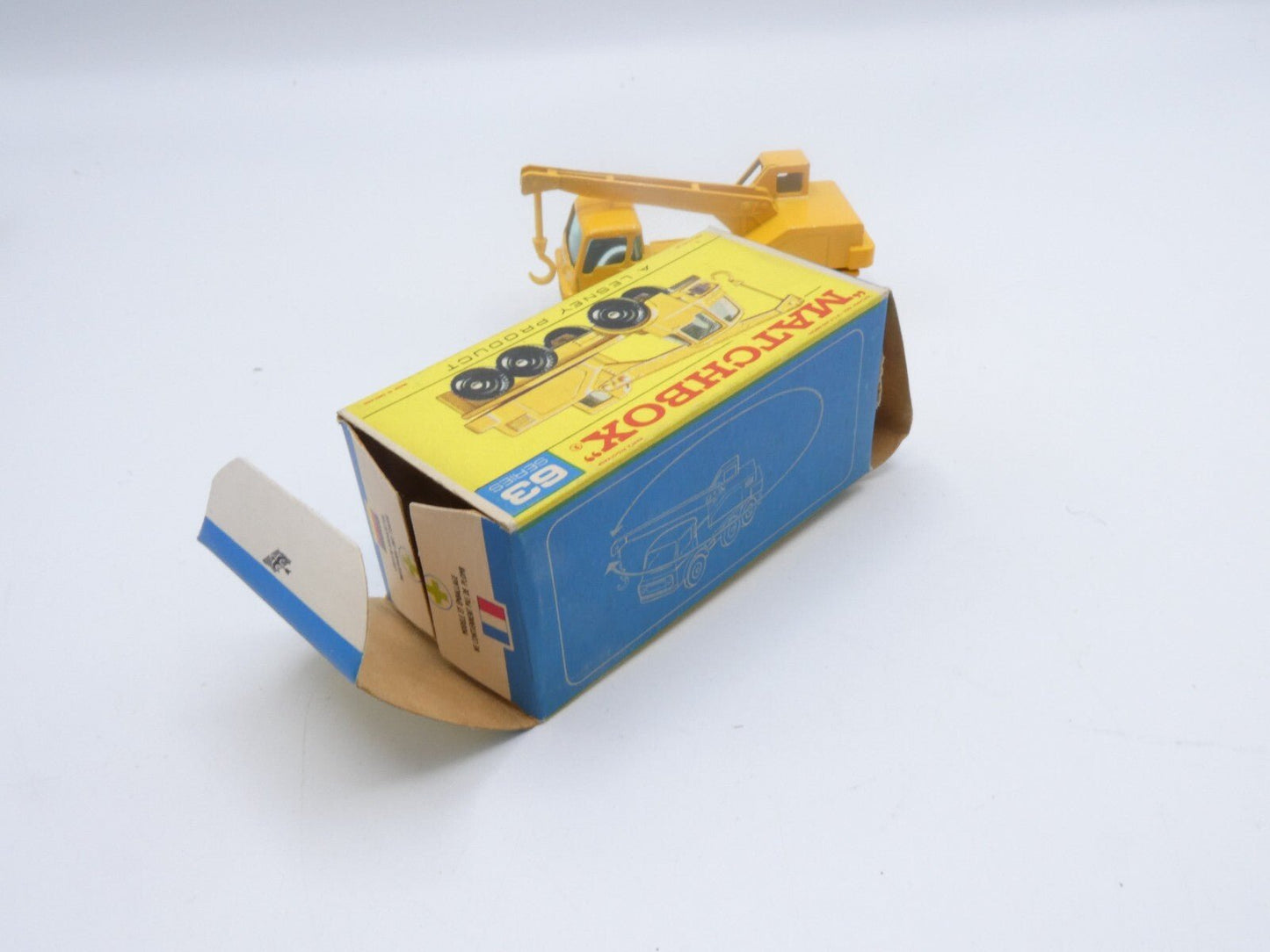 Matchbox Lesney 63c Dodge Crane Truck - Magic Matchbox