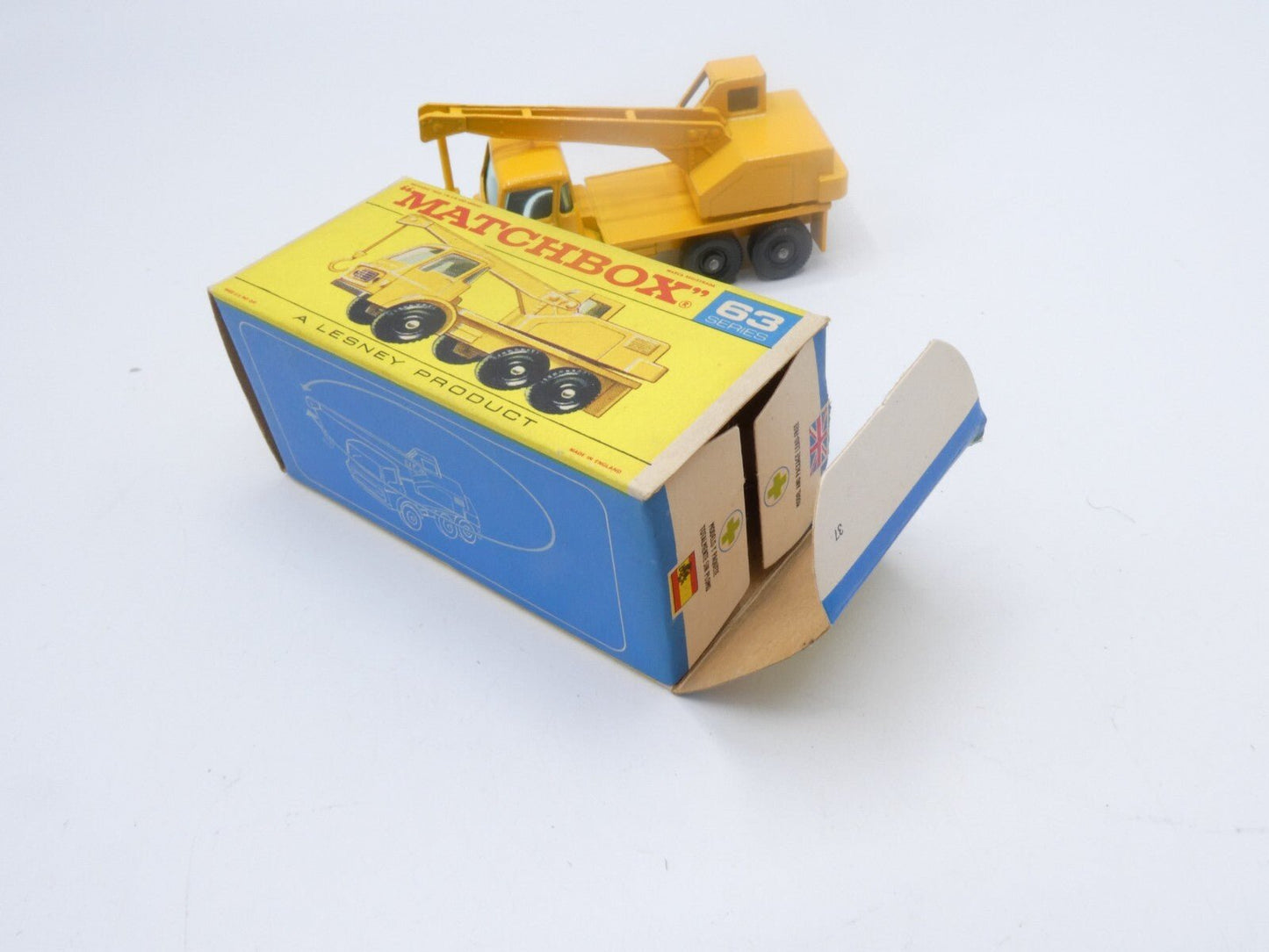 Matchbox Lesney 63c Dodge Crane Truck - Magic Matchbox