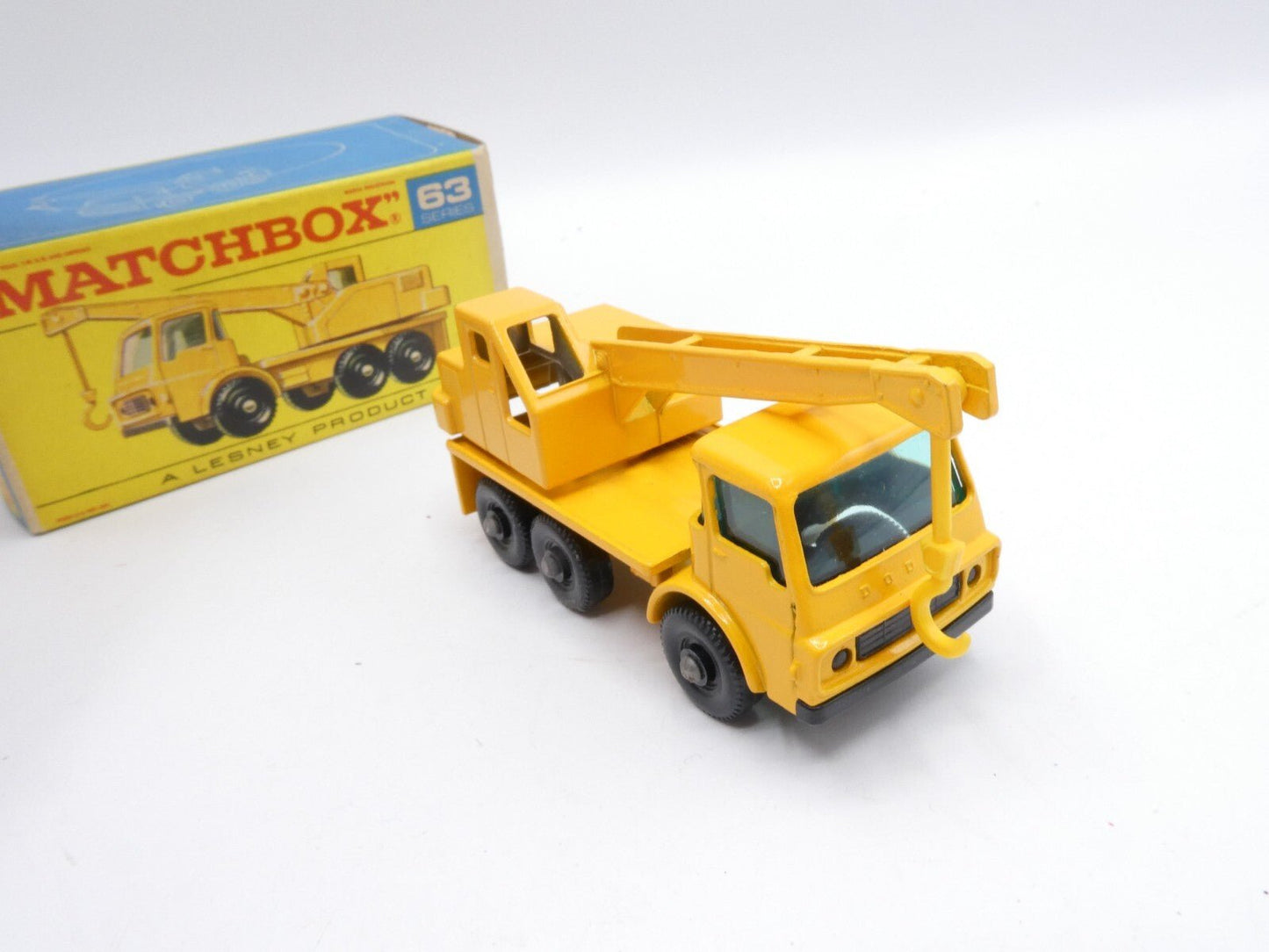 Matchbox Lesney 63c Dodge Crane Truck - Magic Matchbox
