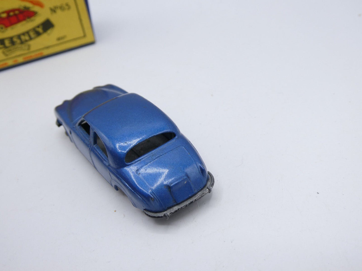 Matchbox Lesney 65a Jaguar 3.4 METALLIC BLUE - Magic Matchbox