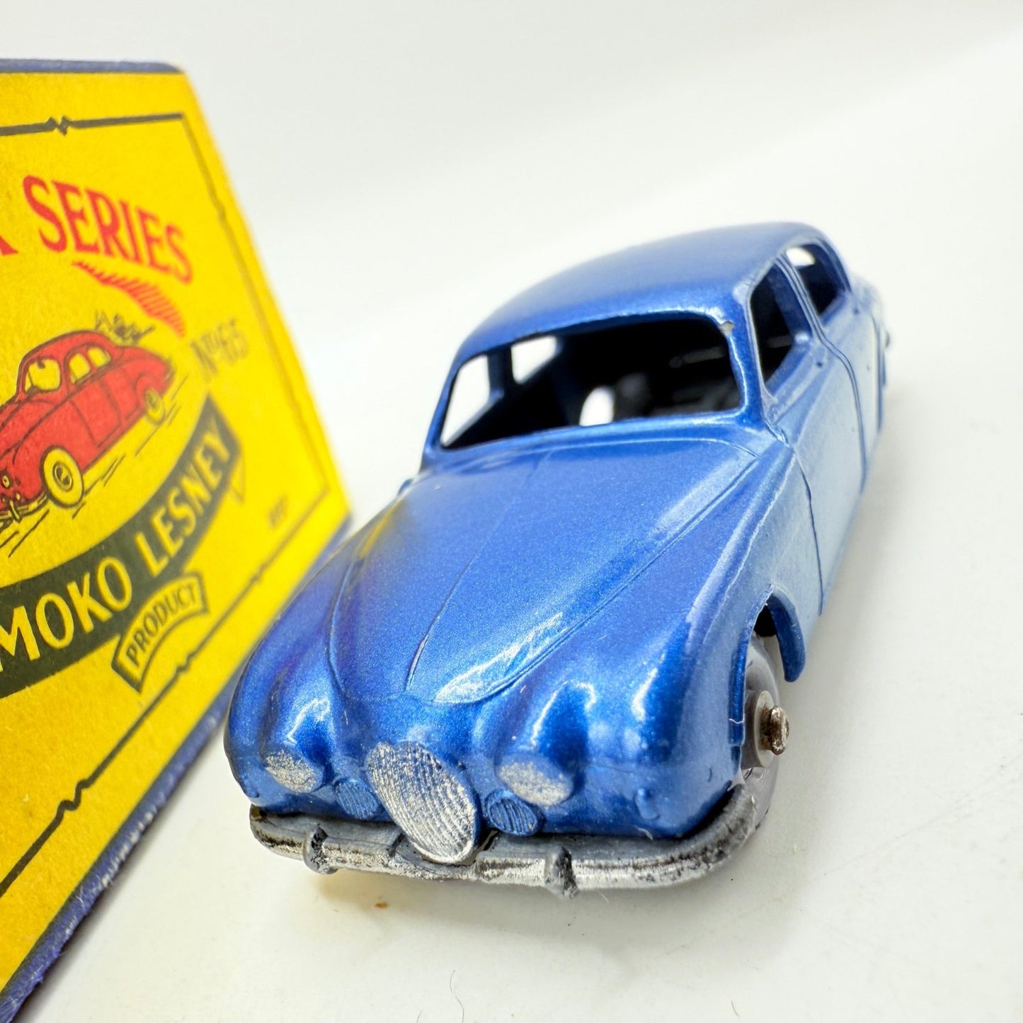 Matchbox Lesney 65a Jaguar 3.4 METALLIC BLUE - Magic Matchbox