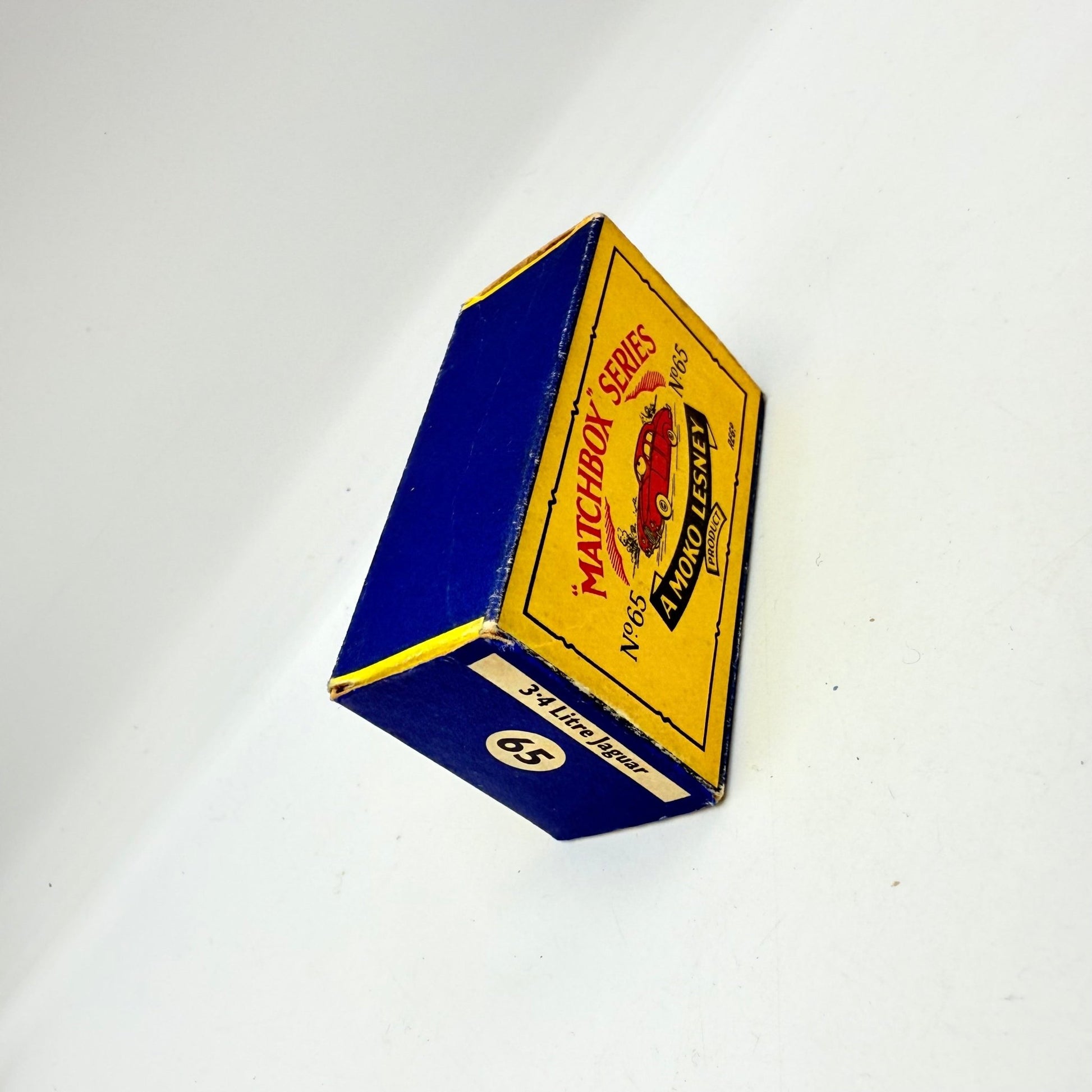 Matchbox Lesney 65a Jaguar 3.4 METALLIC BLUE - Magic Matchbox