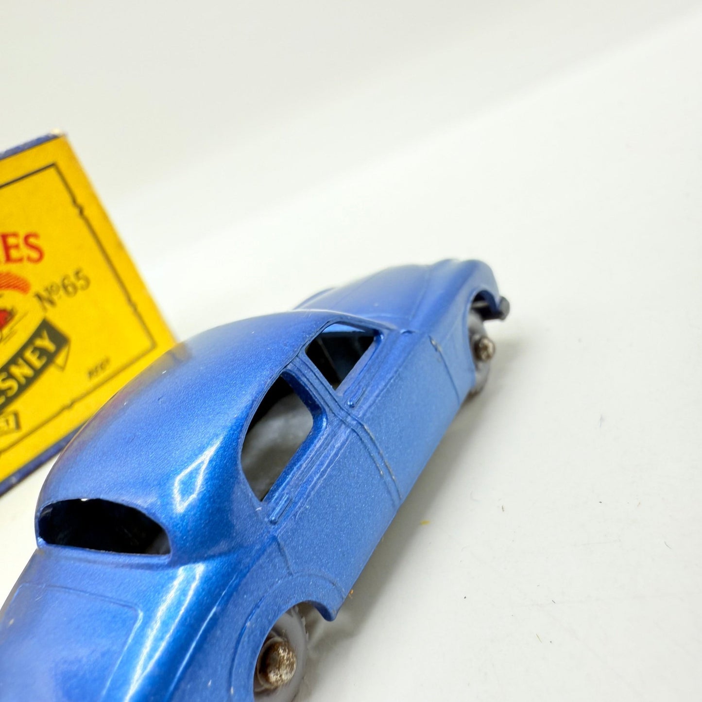 Matchbox Lesney 65a Jaguar 3.4 METALLIC BLUE - Magic Matchbox