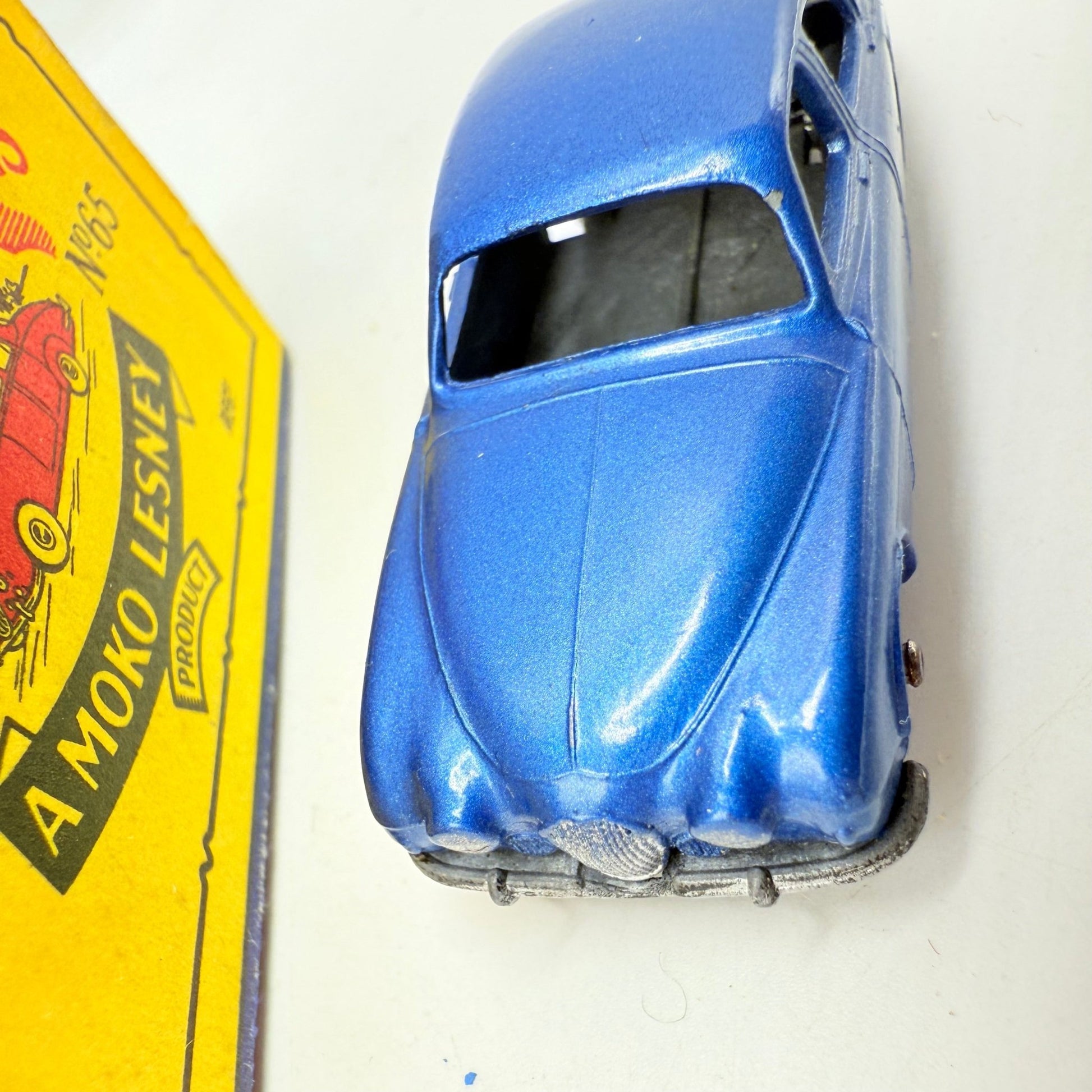 Matchbox Lesney 65a Jaguar 3.4 METALLIC BLUE - Magic Matchbox
