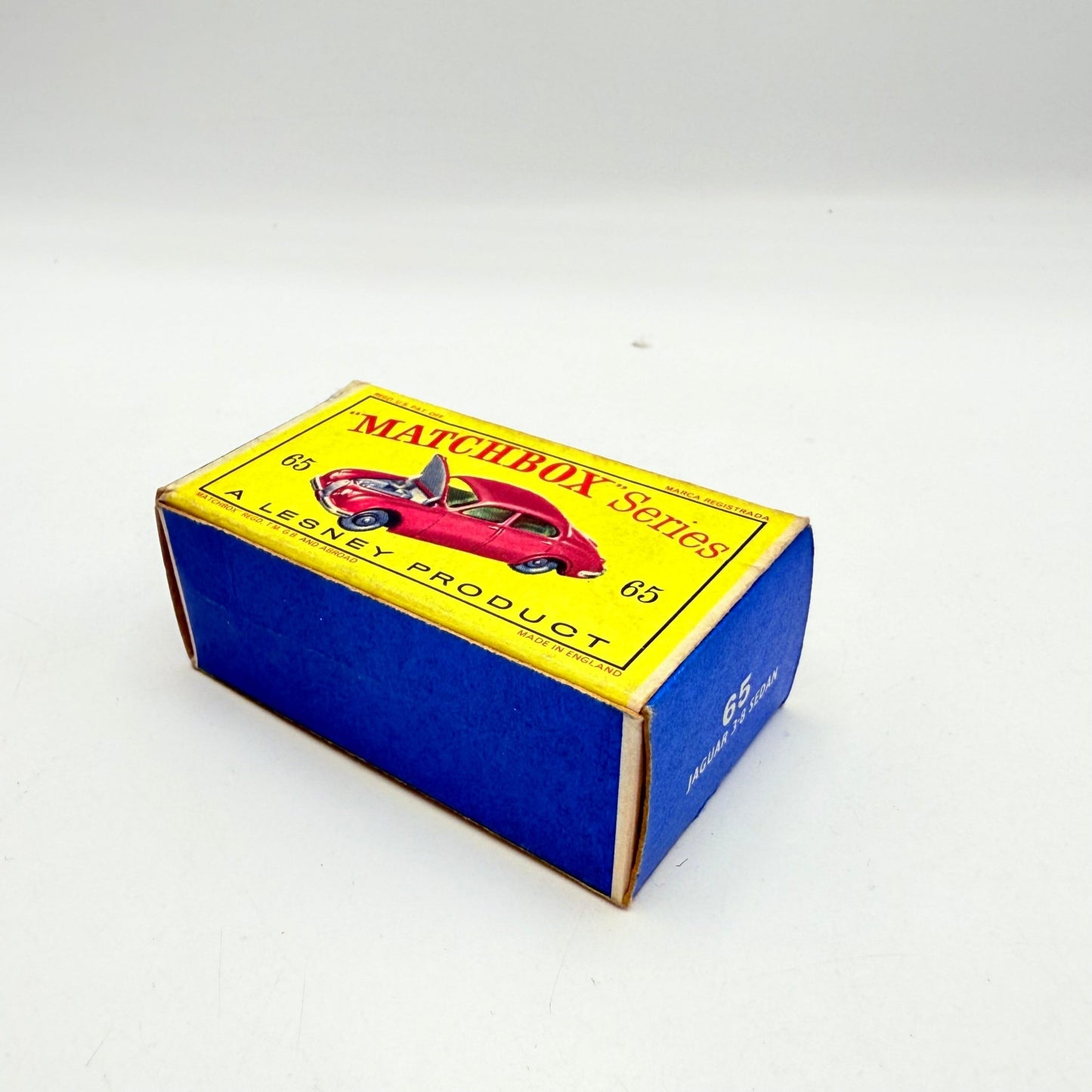 Matchbox Lesney 65b Jaguar 3.8 Litre Saloon SPW - Magic Matchbox
