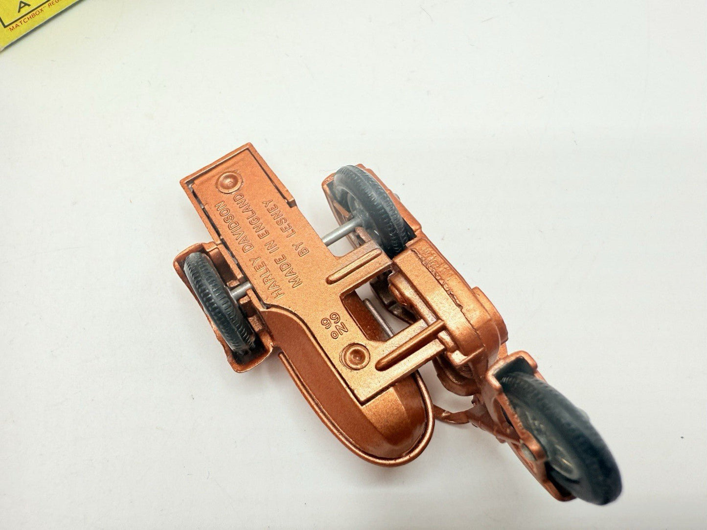 Matchbox Lesney 66b Harley Davidson motorcycle and side car - Magic Matchbox