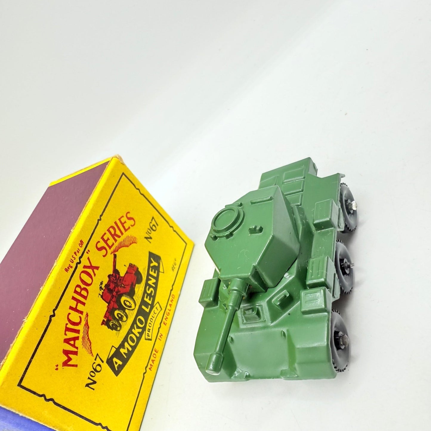 Matchbox Lesney 67a Saladin Armoured Car - Magic Matchbox