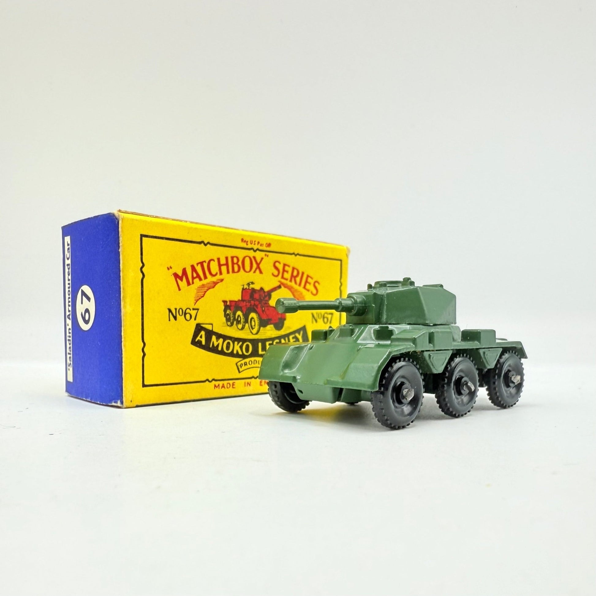 Matchbox Lesney 67a Saladin Armoured Car - Magic Matchbox