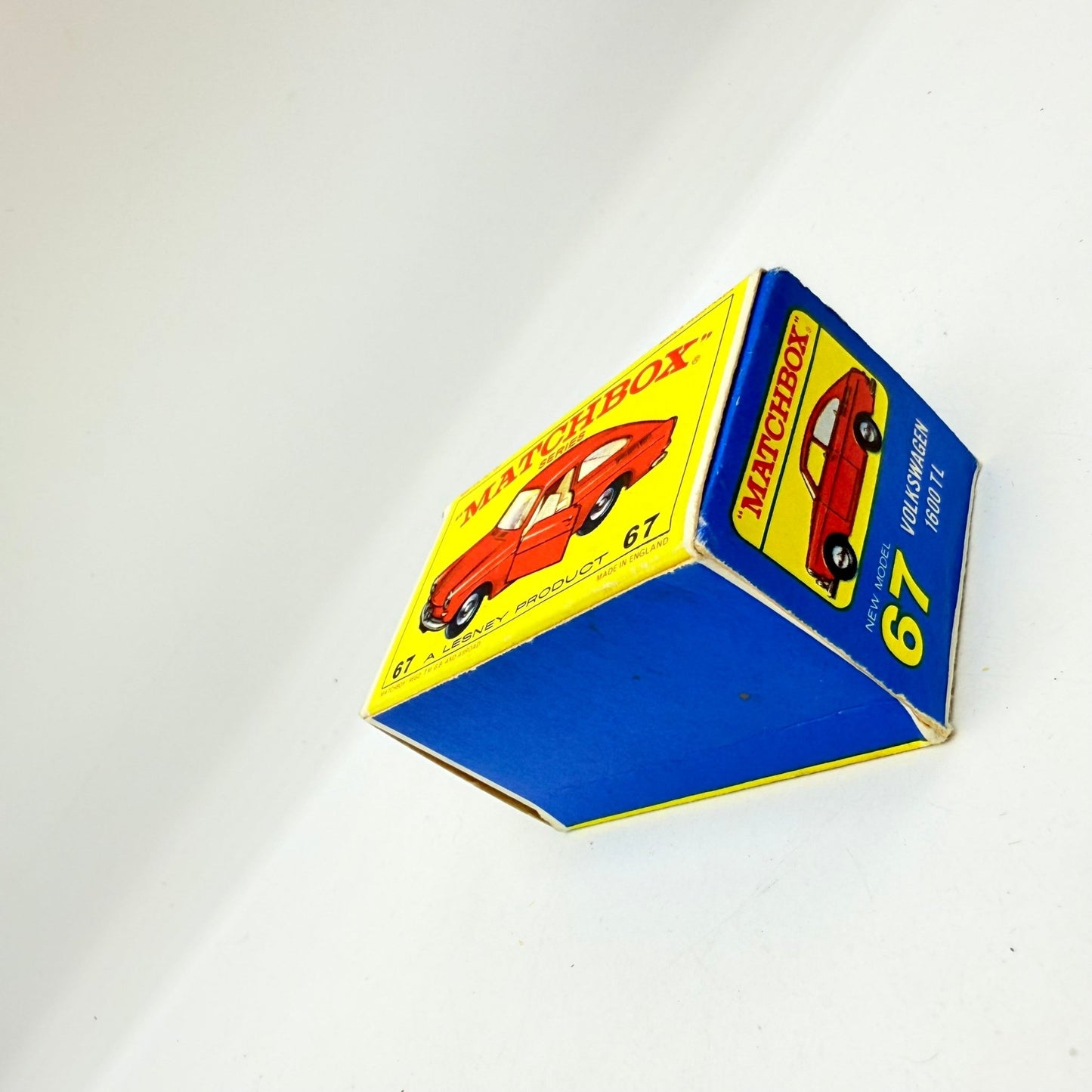 Matchbox Lesney 67b Volkswagen 1600 TL Empty Box - Magic Matchbox