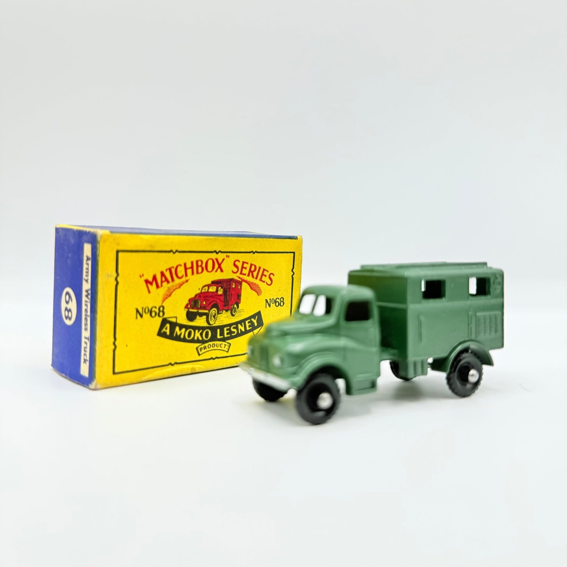 Matchbox Lesney 68a Army Wireless Radio Truck - Magic Matchbox