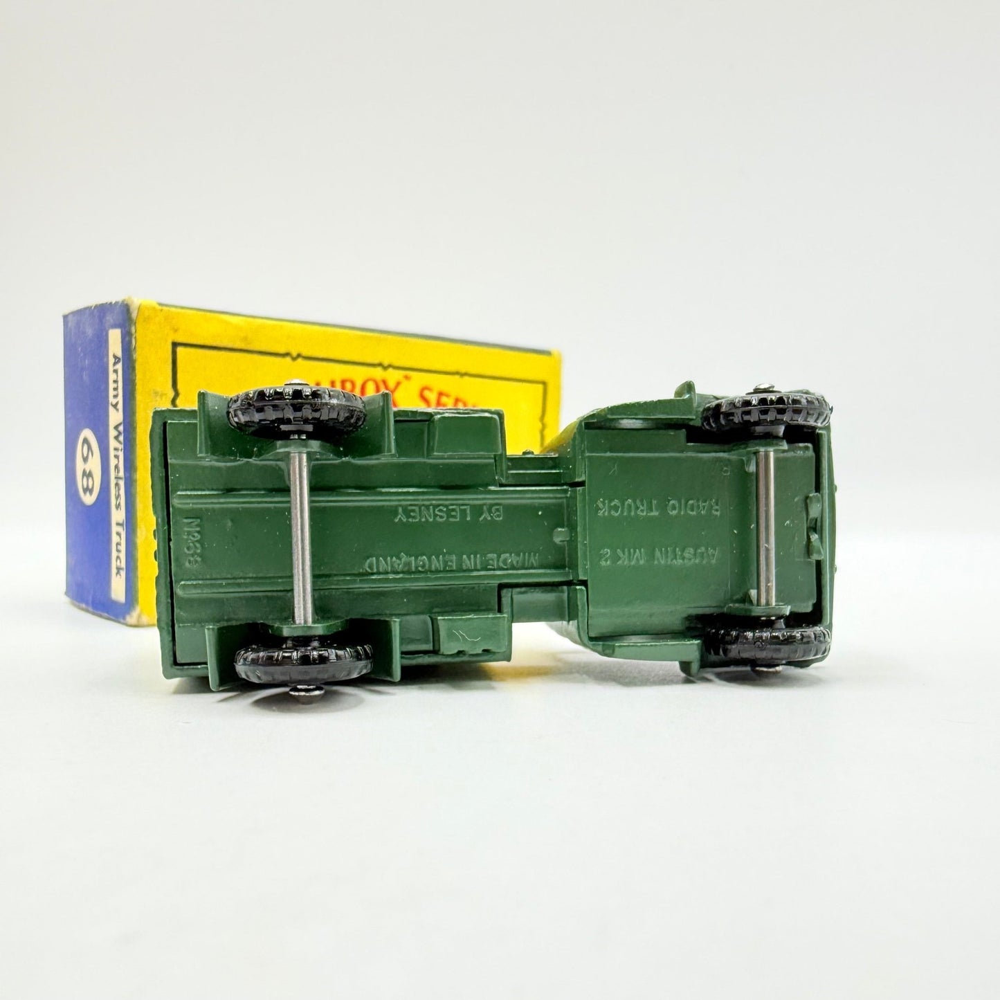 Matchbox Lesney 68a Army Wireless Radio Truck - Magic Matchbox