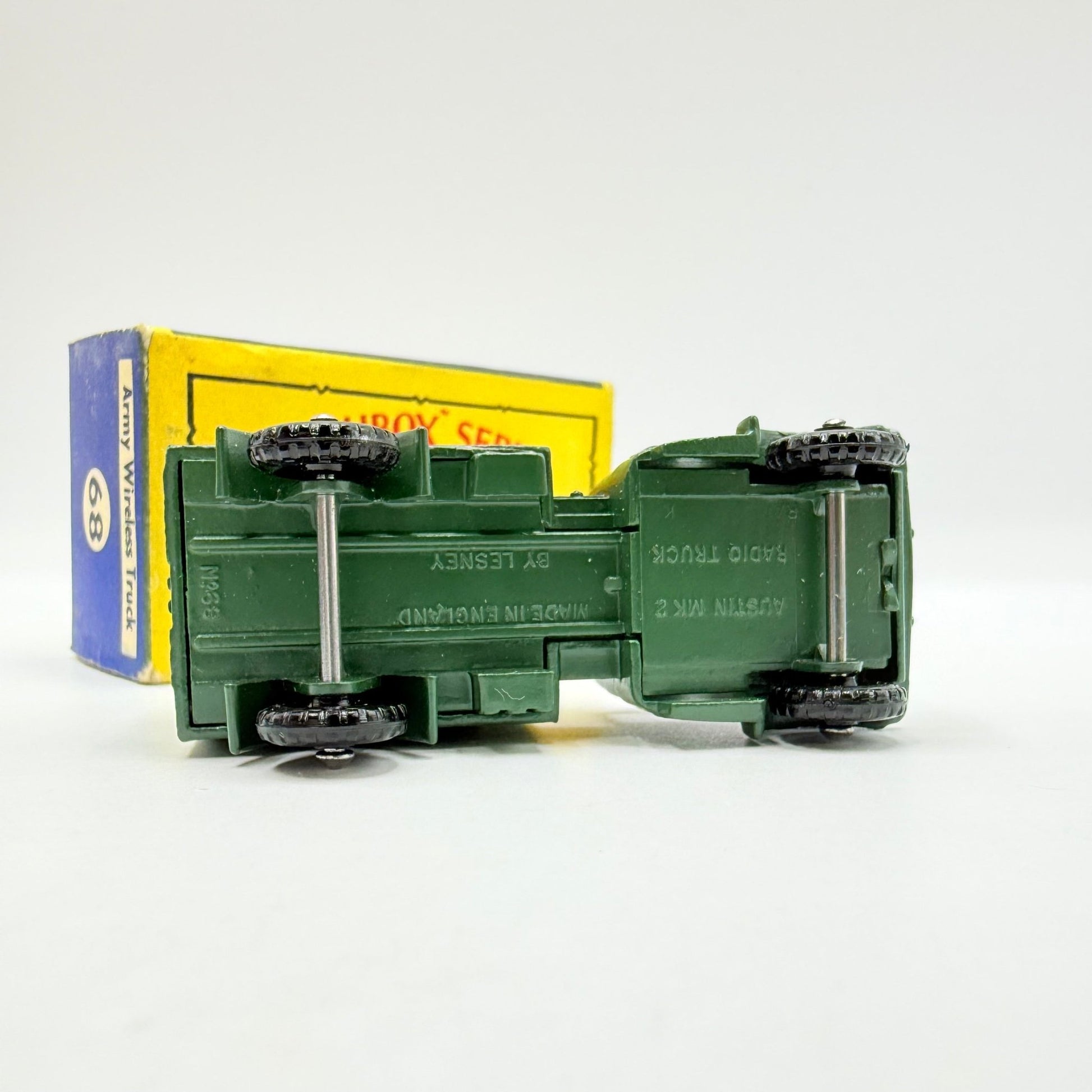 Matchbox Lesney 68a Army Wireless Radio Truck - Magic Matchbox