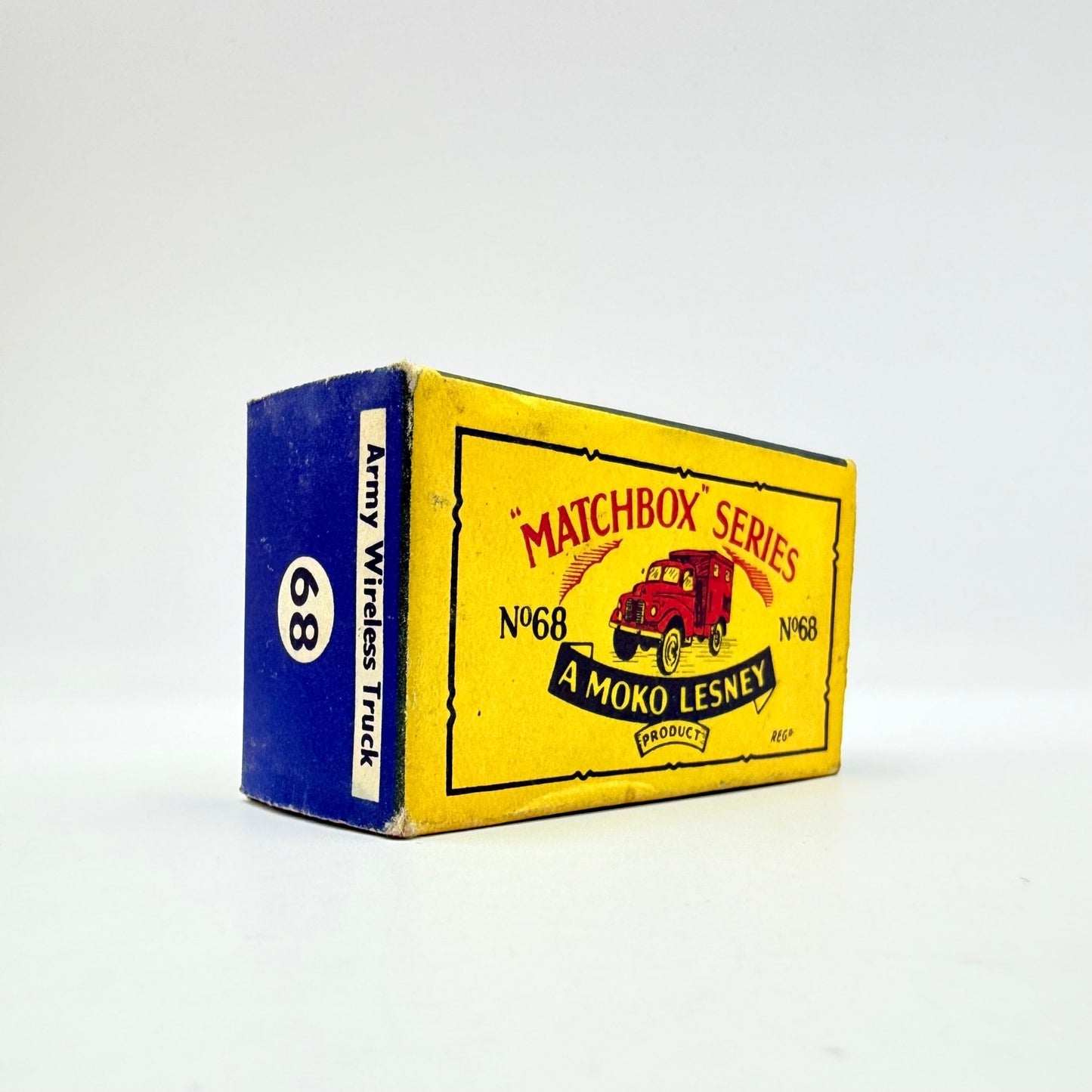 Matchbox Lesney 68a Army Wireless Radio Truck - Magic Matchbox