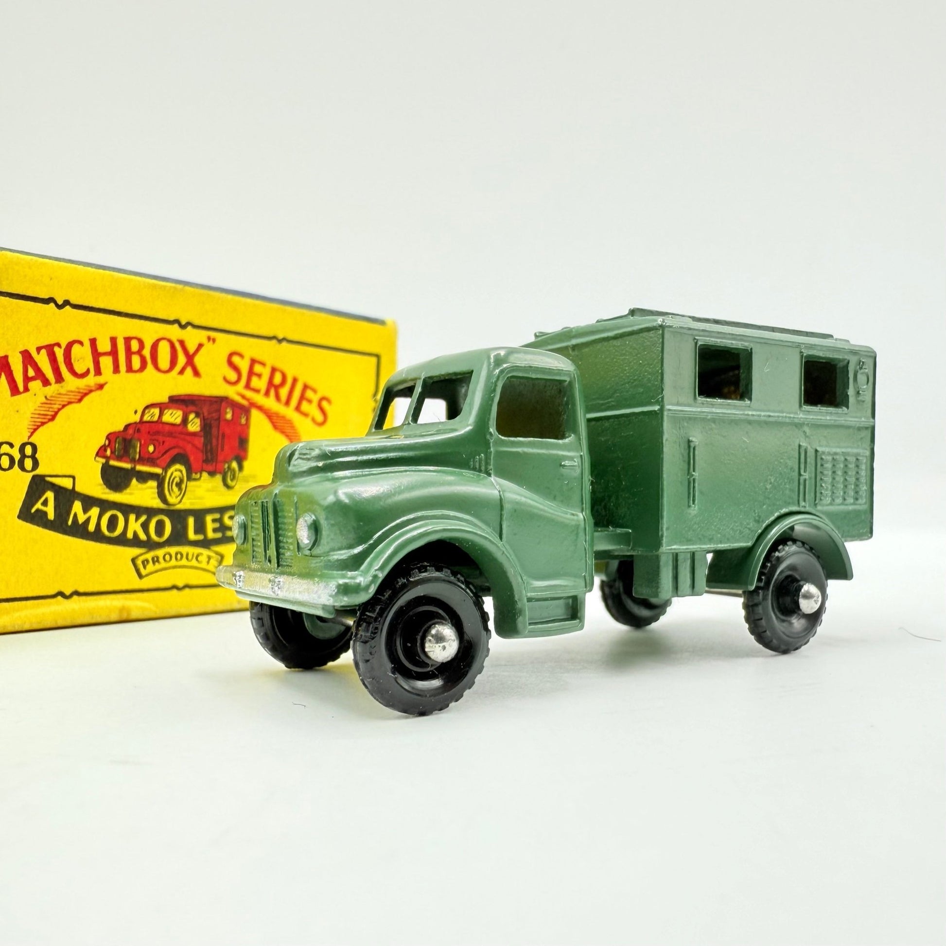 Matchbox Lesney 68a Army Wireless Radio Truck - Magic Matchbox