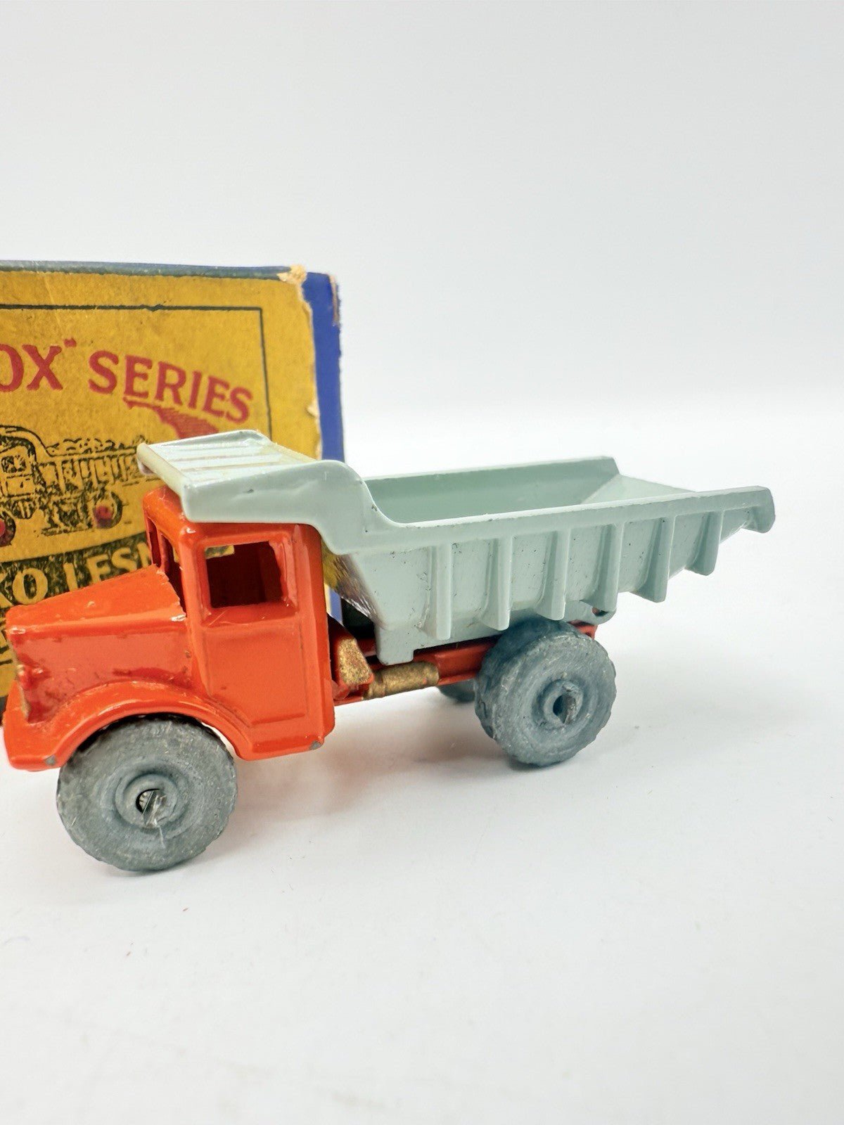 Matchbox Lesney 6a Quarry Truck MW - Repaired Box - Magic Matchbox