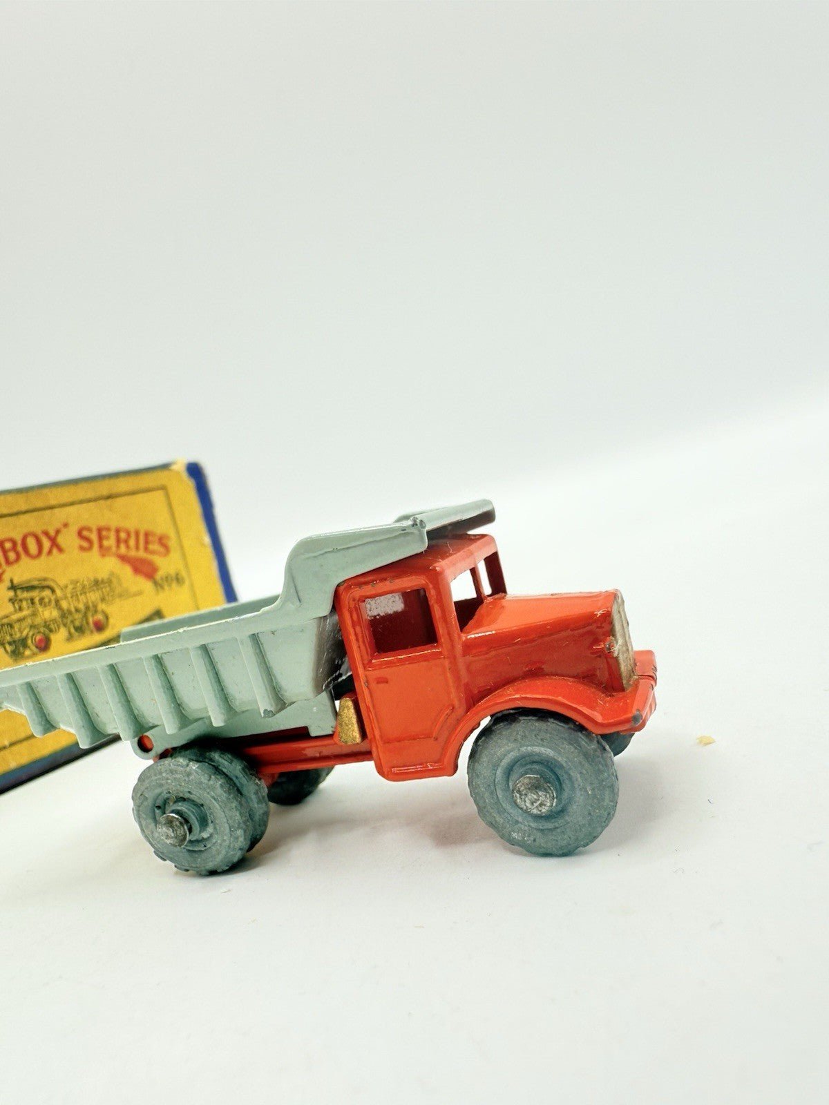 Matchbox Lesney 6a Quarry Truck MW - Repaired Box - Magic Matchbox