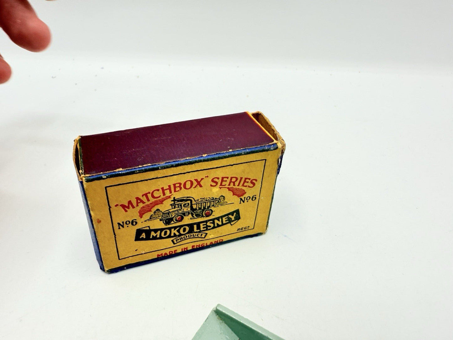 Matchbox Lesney 6a Quarry Truck MW - Repaired Box - Magic Matchbox