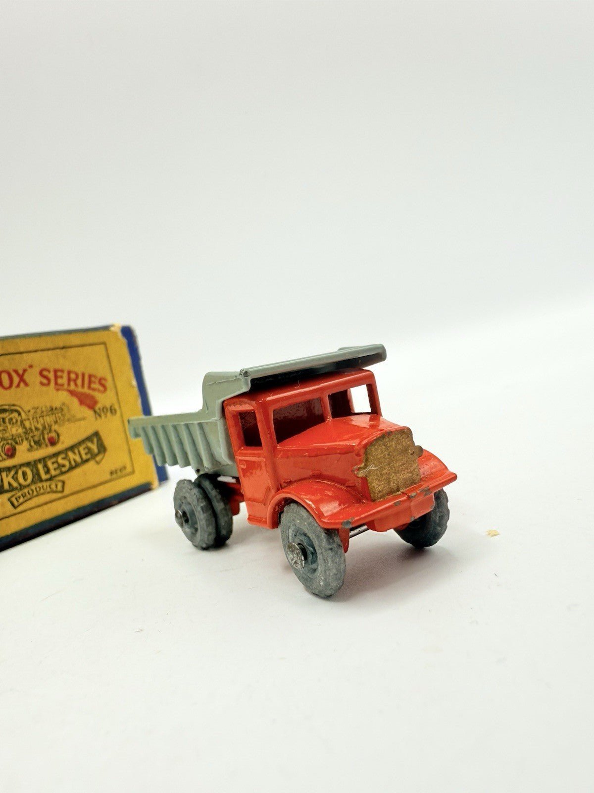 Matchbox Lesney 6a Quarry Truck MW - Repaired Box - Magic Matchbox