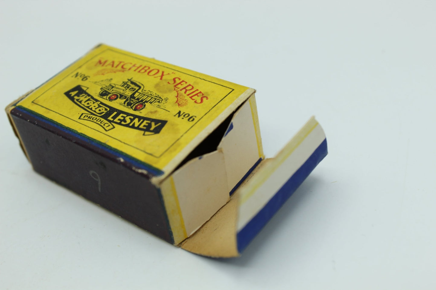 Matchbox Lesney 6a Quarry Truck Script Box - Magic Matchbox