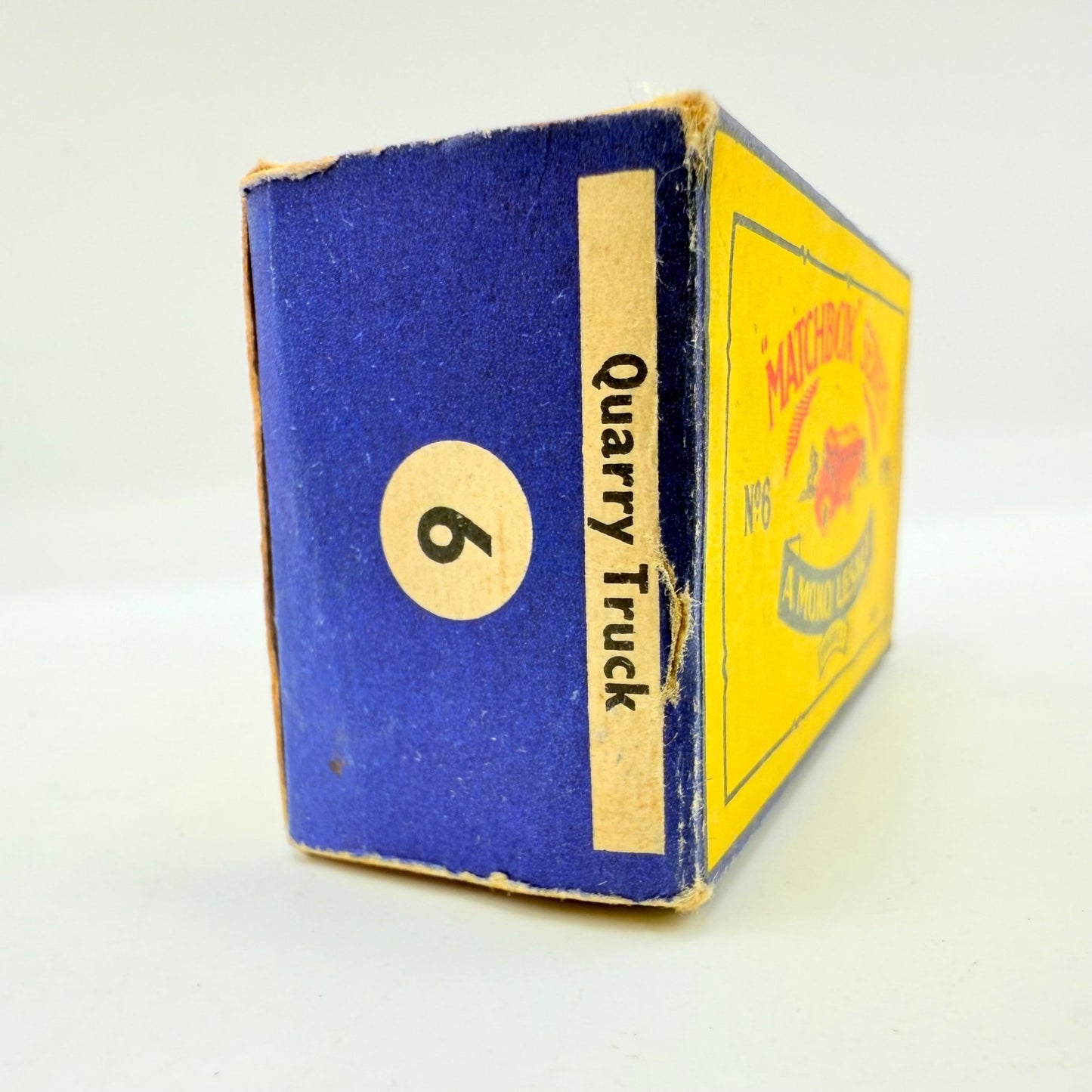 Matchbox Lesney 6b Euclid Quarry Truck Empty Original Box - Magic Matchbox