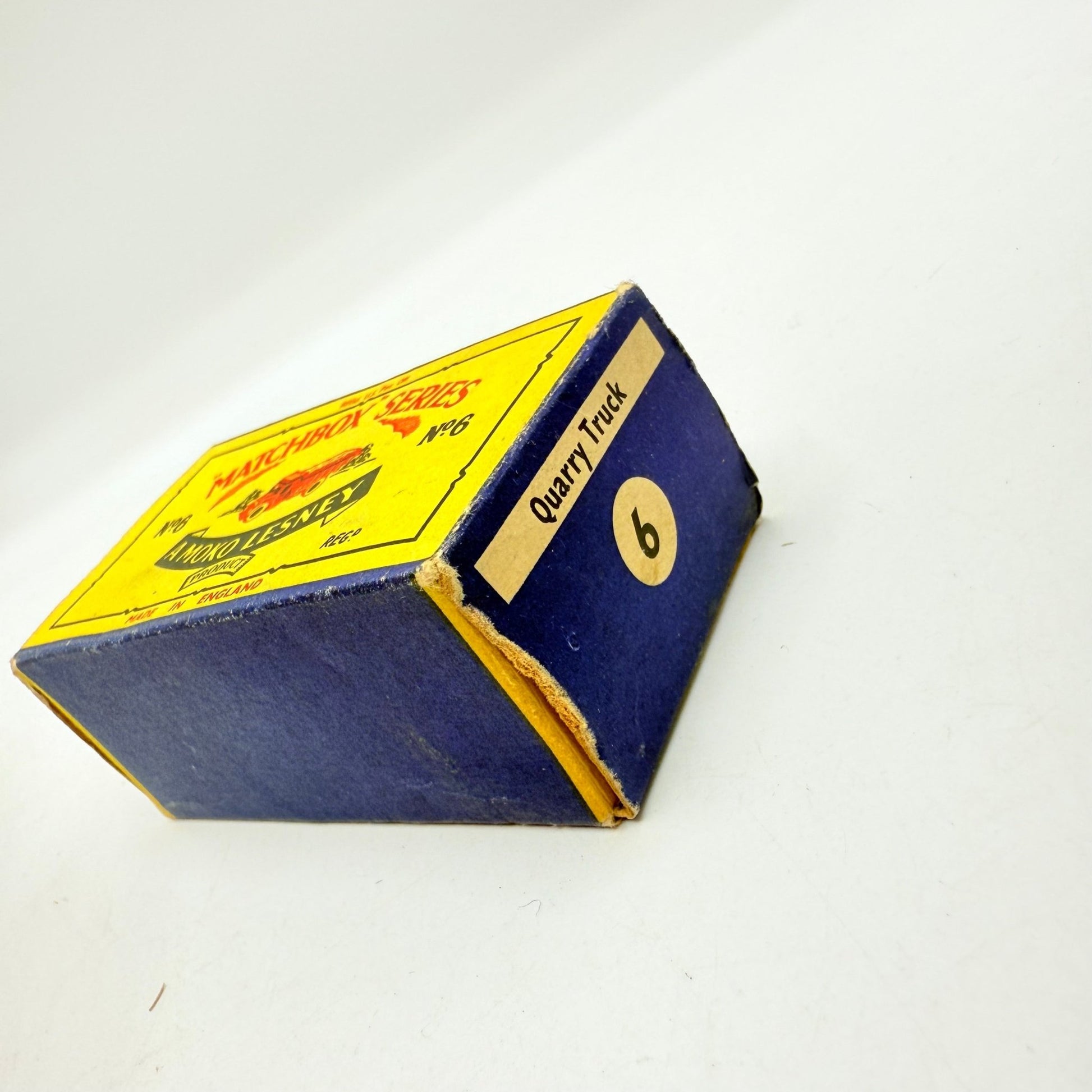 Matchbox Lesney 6b Euclid Quarry Truck Empty Original Box - Magic Matchbox