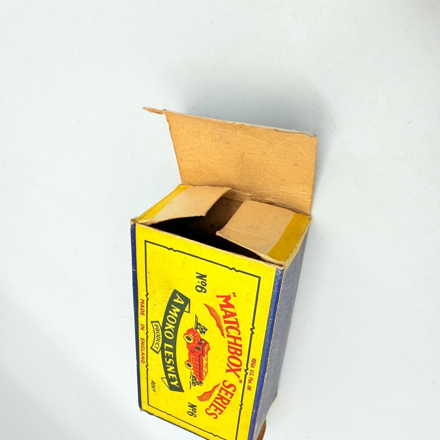 Matchbox Lesney 6b Euclid Quarry Truck Empty Original Box - Magic Matchbox