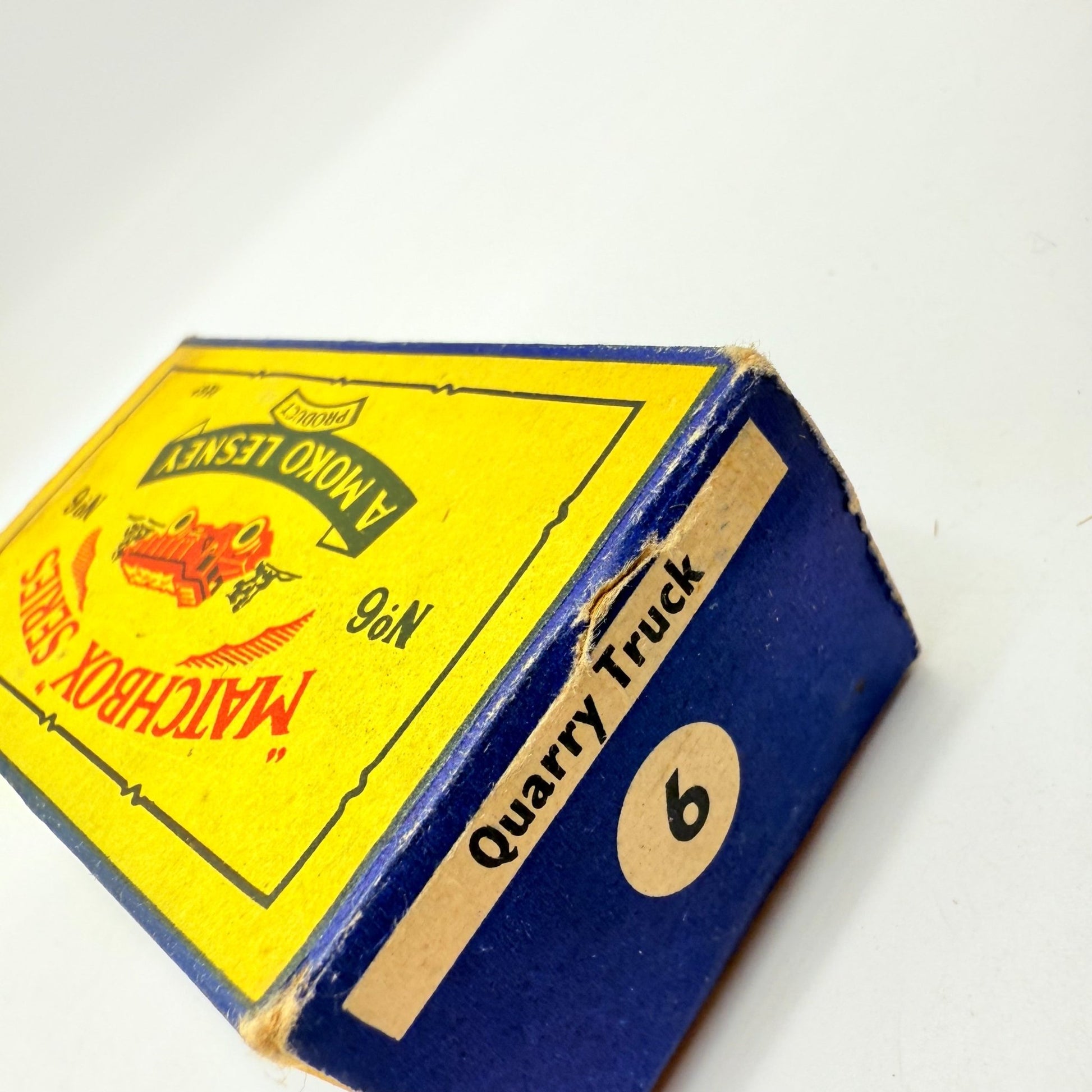 Matchbox Lesney 6b Euclid Quarry Truck Empty Original Box - Magic Matchbox