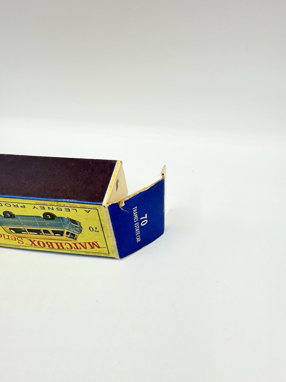 Matchbox Lesney 70a Ford Thames Estate GPW No Windows - Magic Matchbox