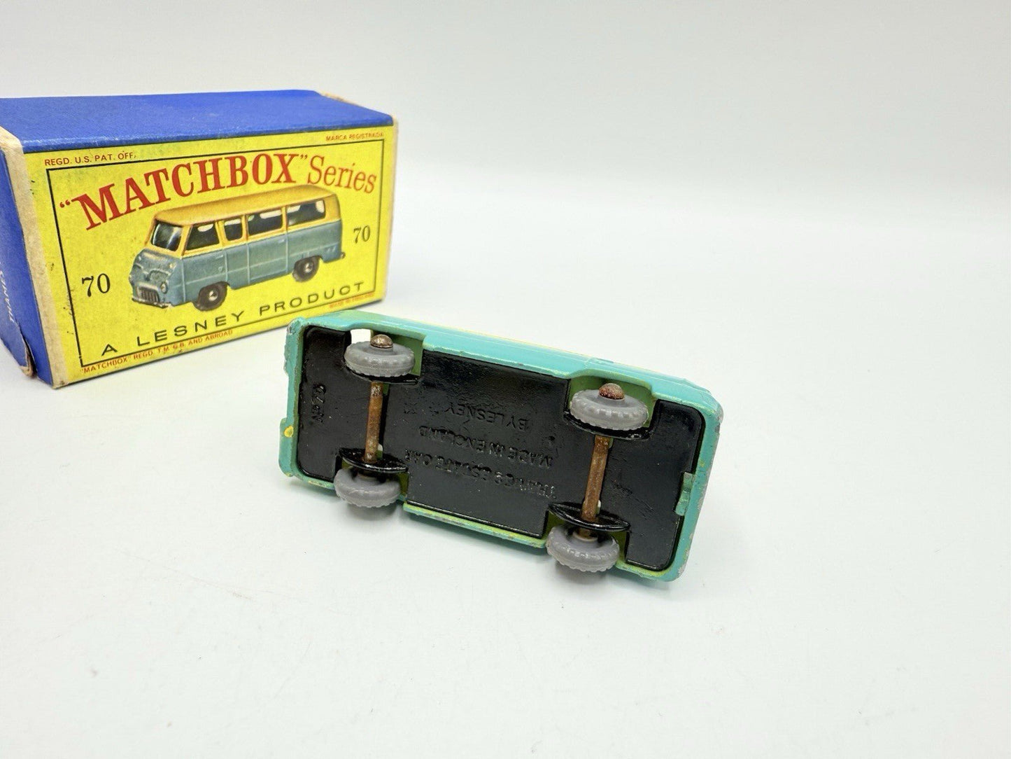 Matchbox Lesney 70a Ford Thames Estate GPW No Windows - Magic Matchbox