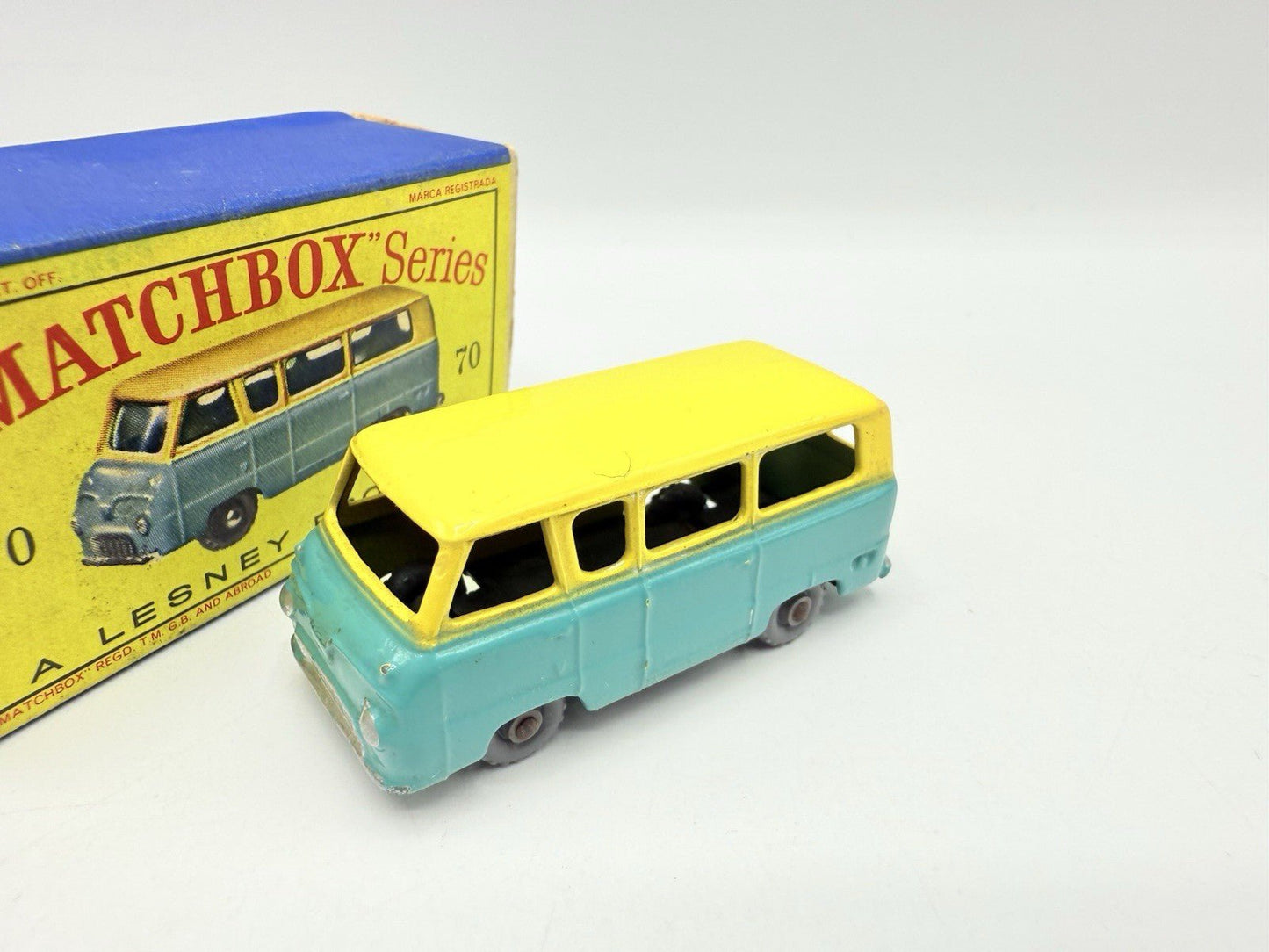 Matchbox Lesney 70a Ford Thames Estate GPW No Windows - Magic Matchbox